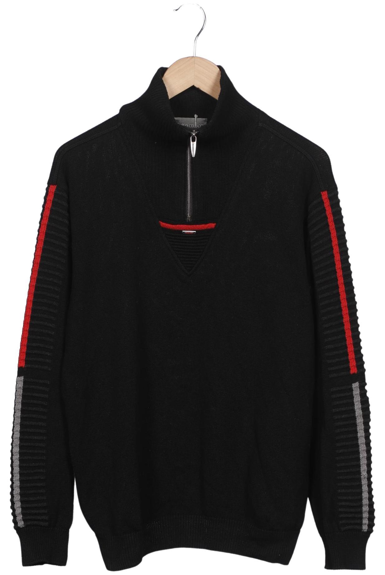 

Carlo Colucci Herren Pullover, schwarz, Gr. 52