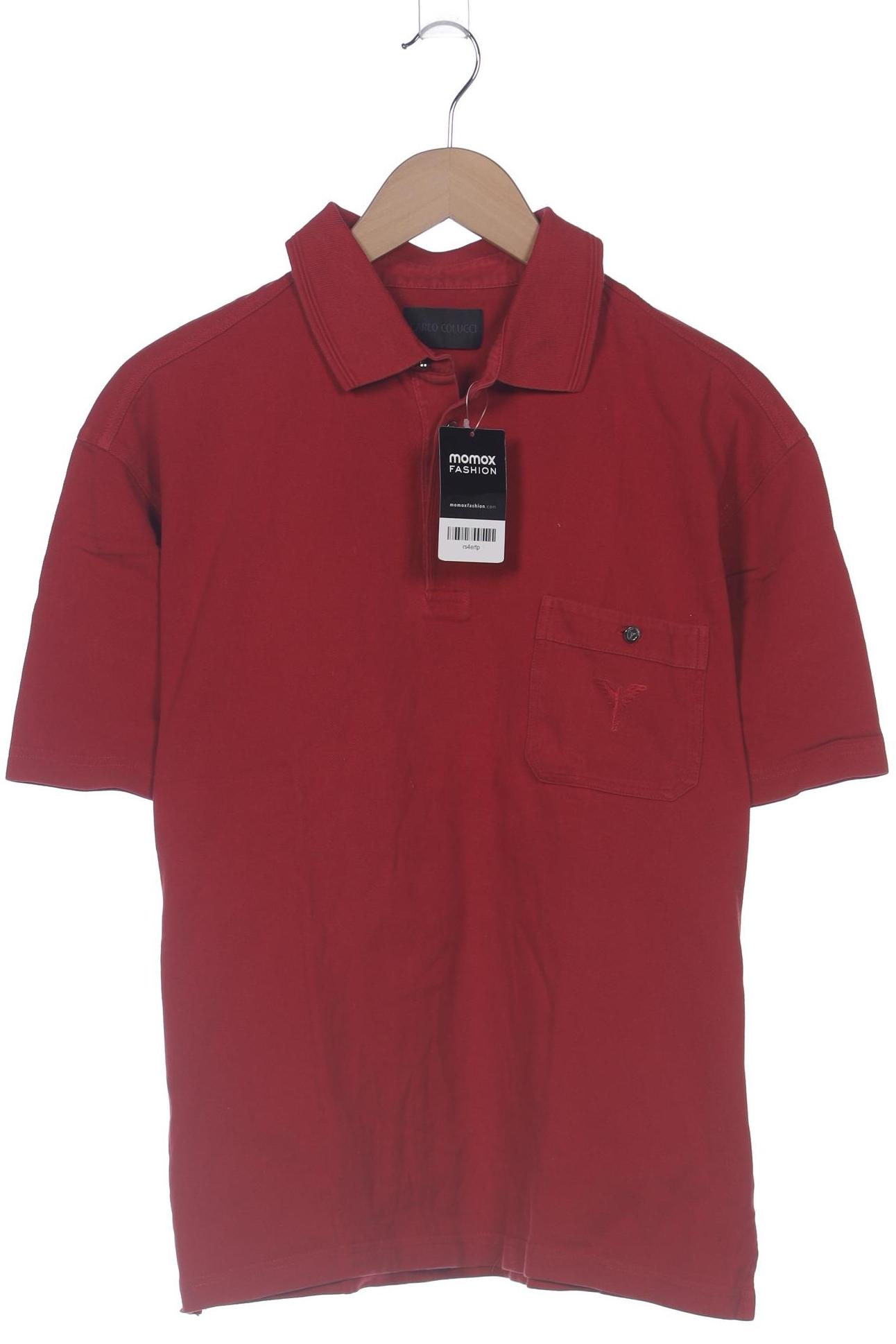 

Carlo Colucci Herren Poloshirt, rot, Gr. 52