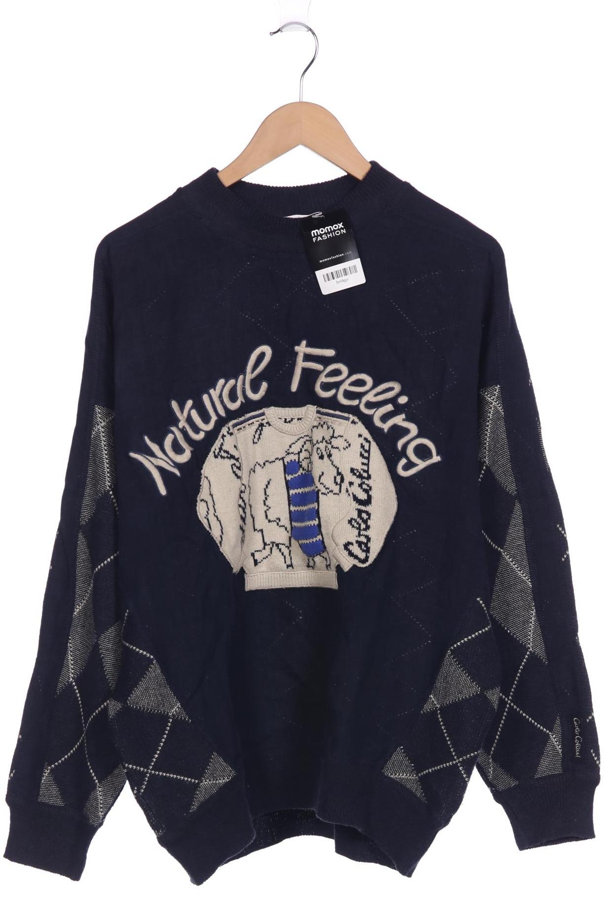 

Carlo Colucci Herren Pullover, marineblau, Gr. 52