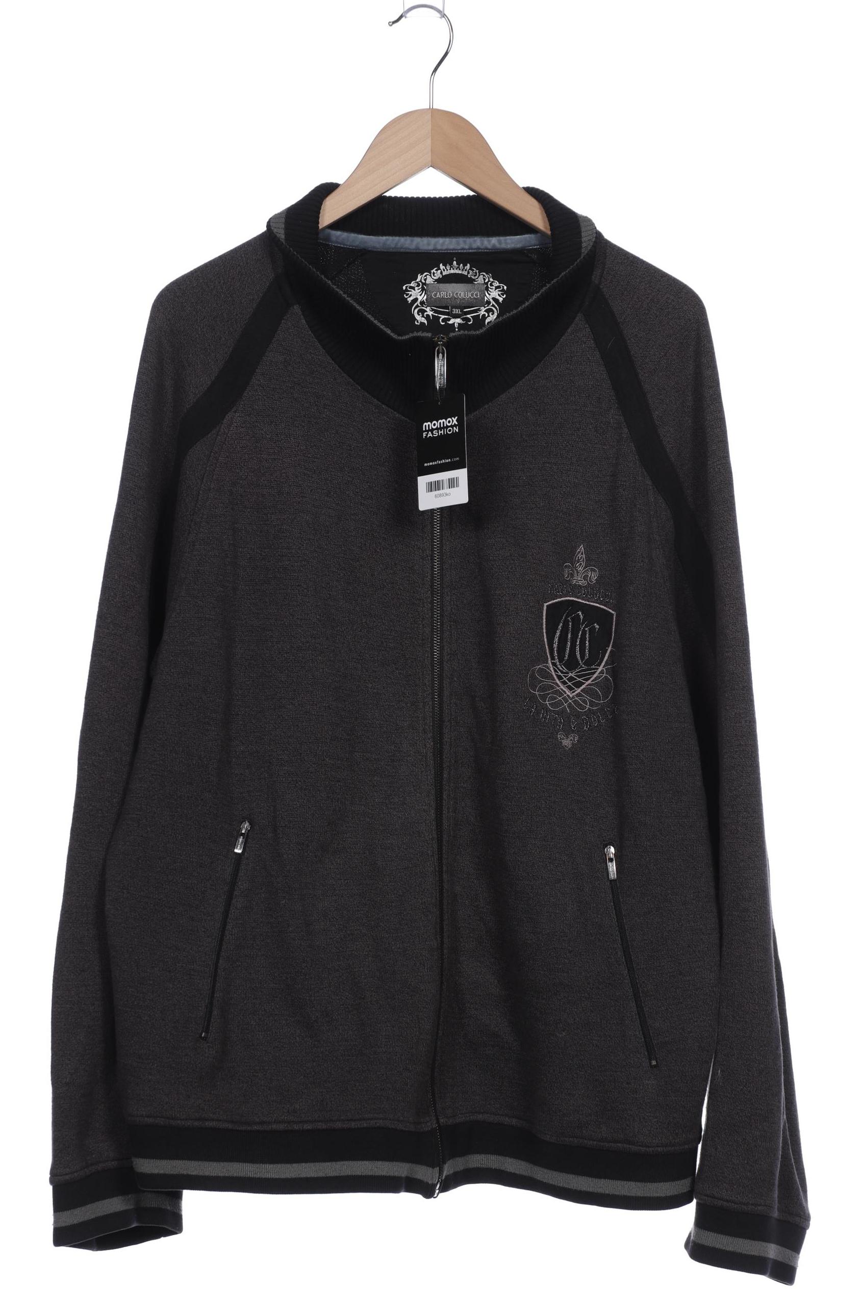 

Carlo Colucci Herren Sweatshirt, schwarz, Gr. 58