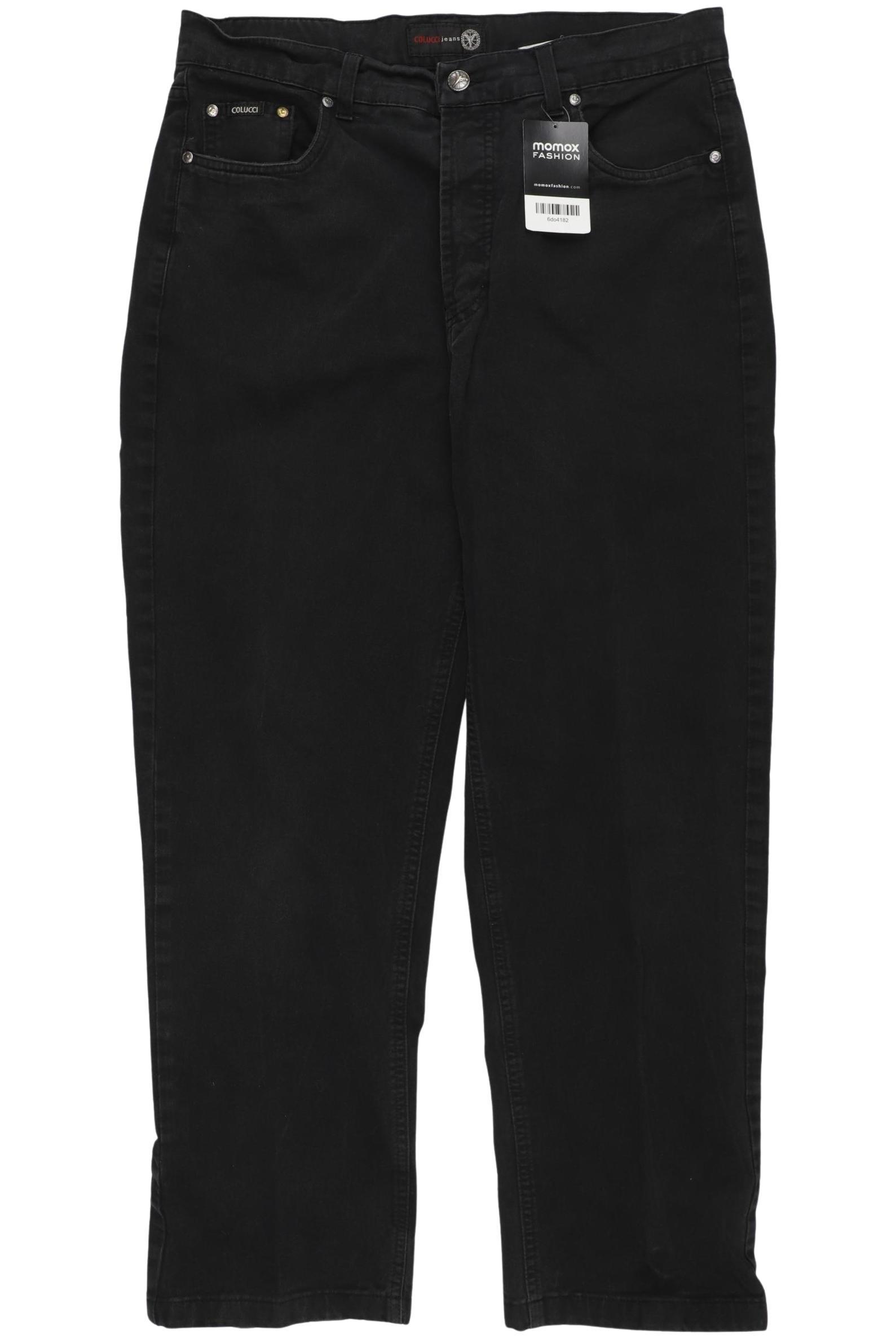 

Carlo Colucci Herren Jeans, schwarz, Gr. 34