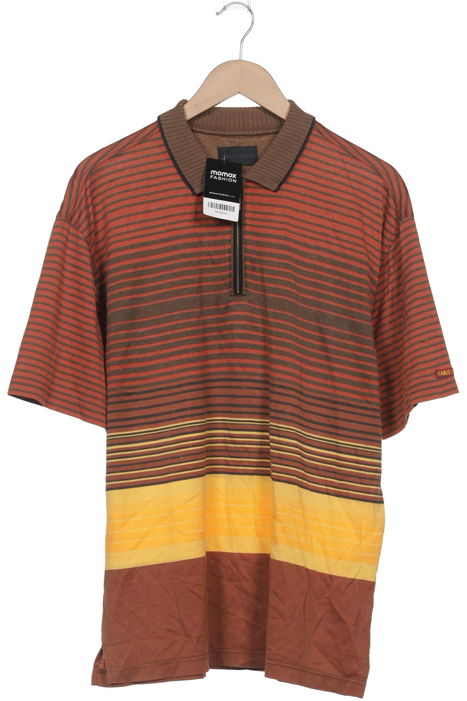 

Carlo Colucci Herren Poloshirt, braun, Gr. 52