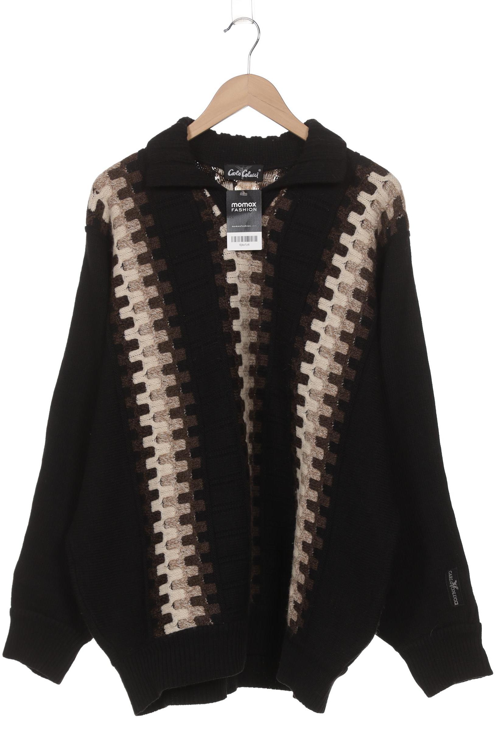 

Carlo Colucci Herren Pullover, schwarz, Gr. 56