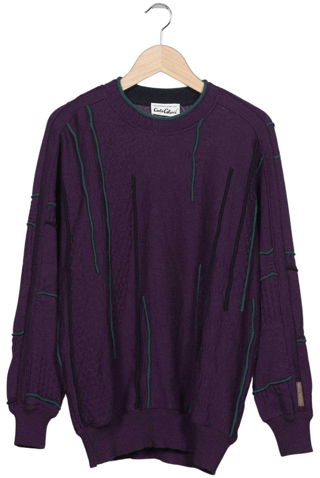 Thumbnail - Carlo Colucci Herren Pullover, flieder, Gr. 48