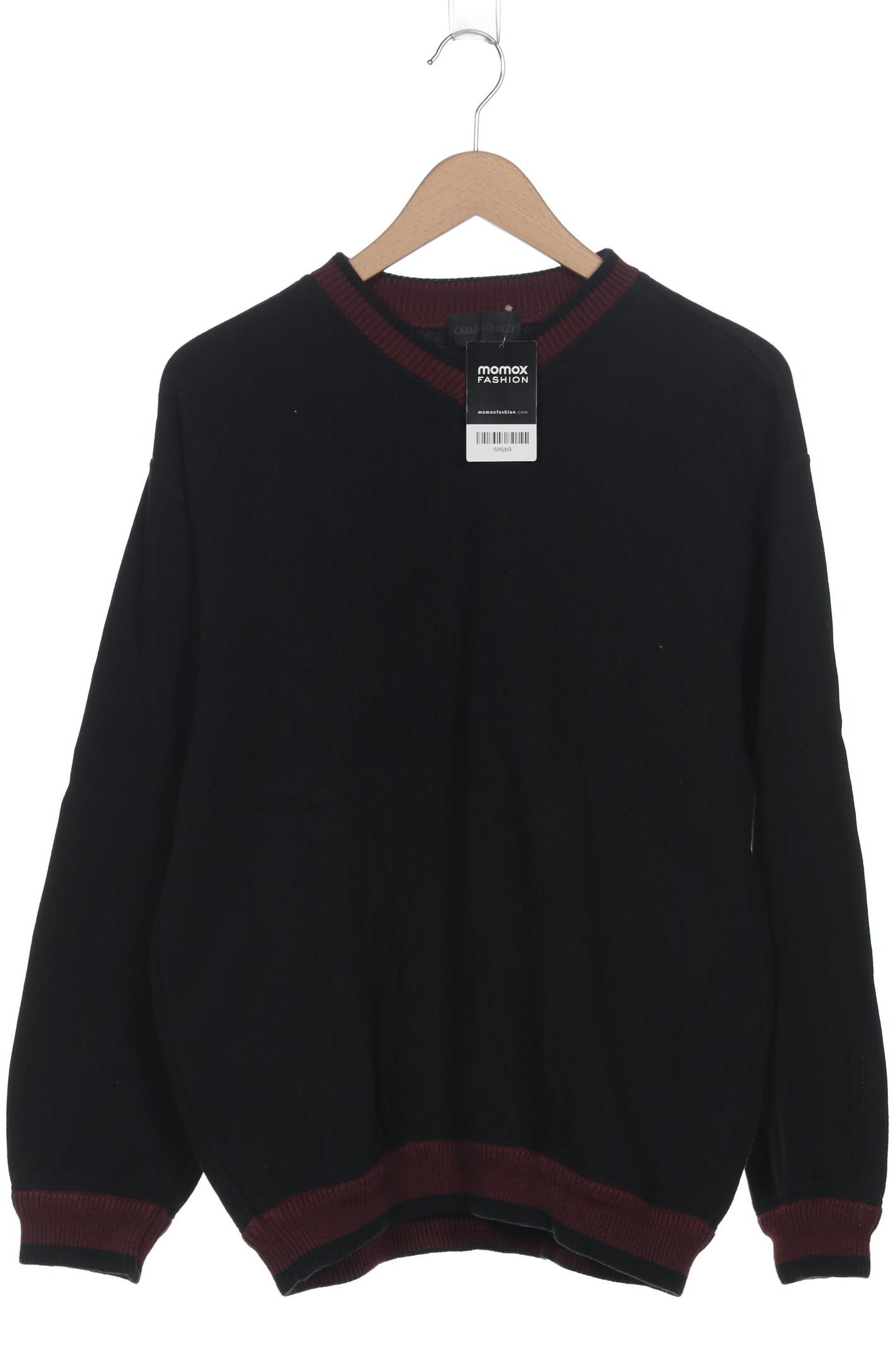 

Carlo Colucci Herren Pullover, schwarz, Gr. 48