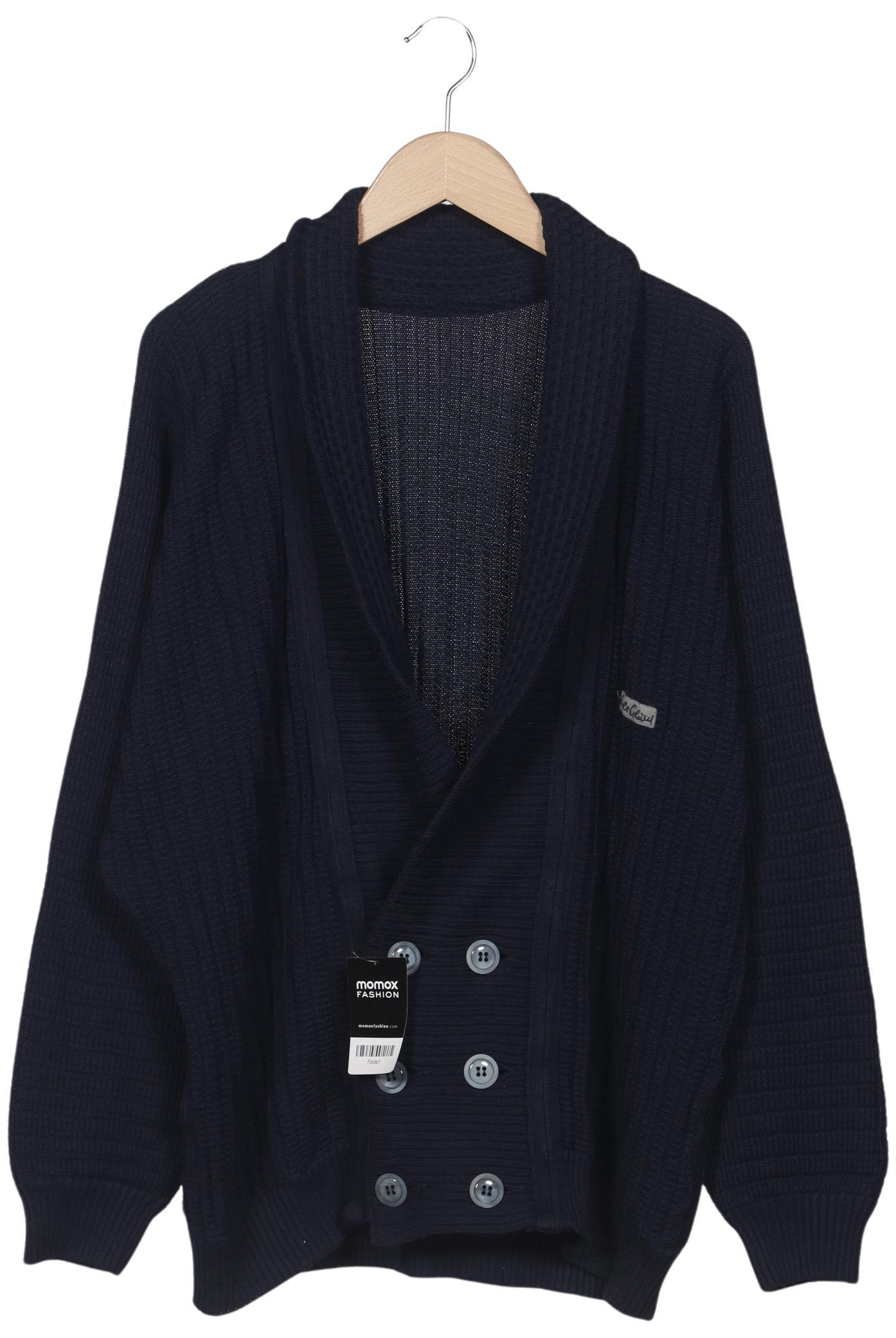 

Carlo Colucci Herren Strickjacke, marineblau, Gr. 54