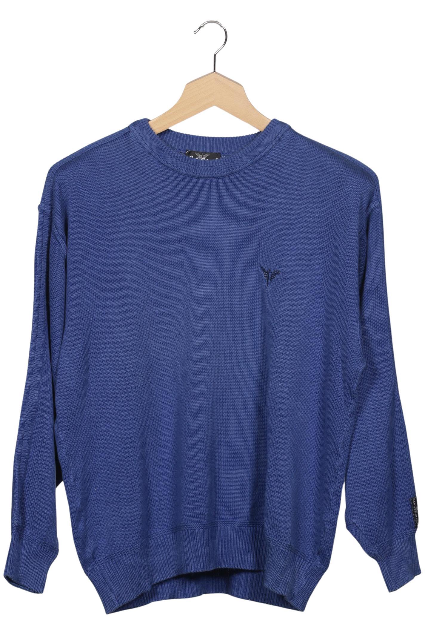 

Carlo Colucci Herren Pullover, blau, Gr. 56