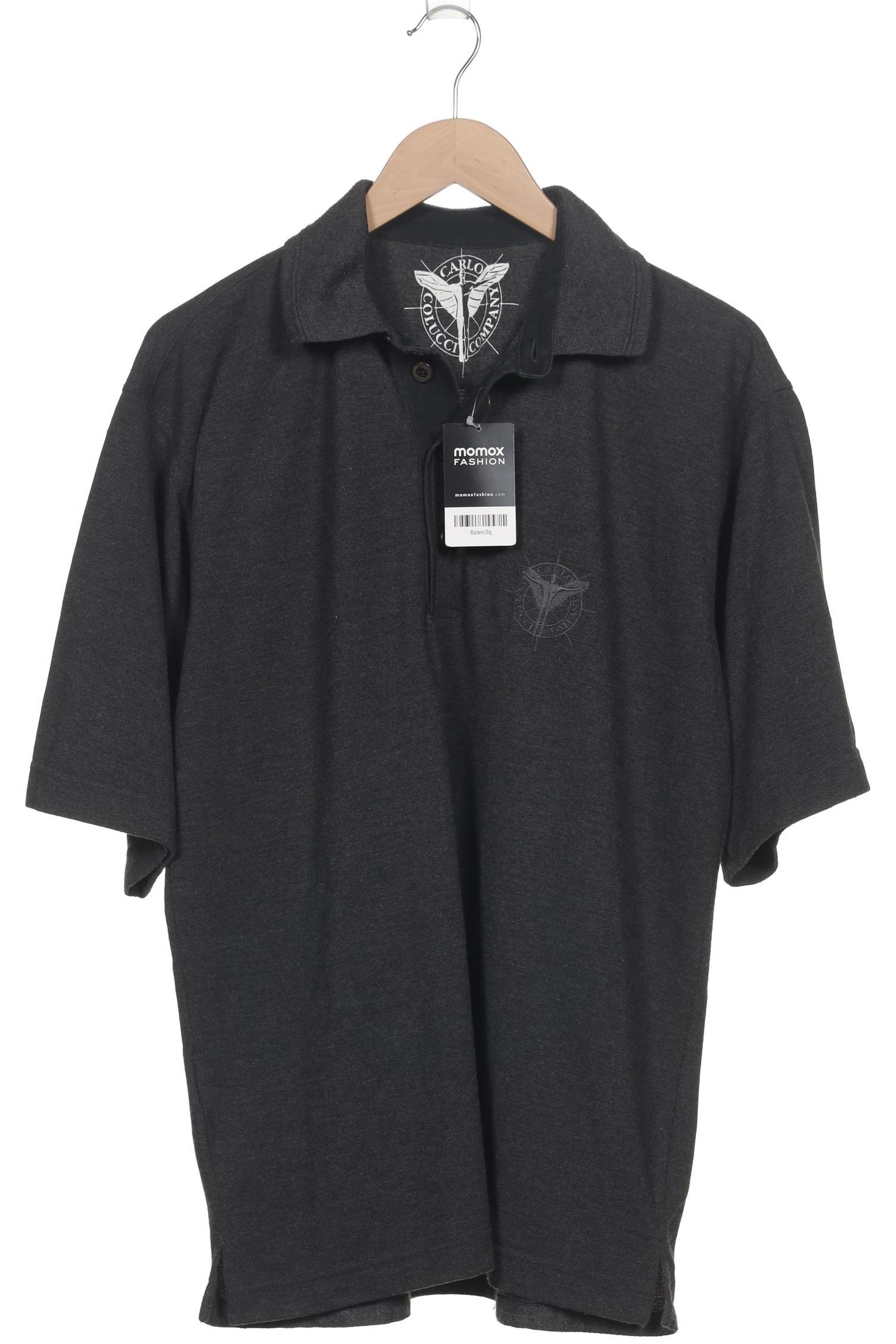 

Carlo Colucci Herren Poloshirt, grau, Gr. 48