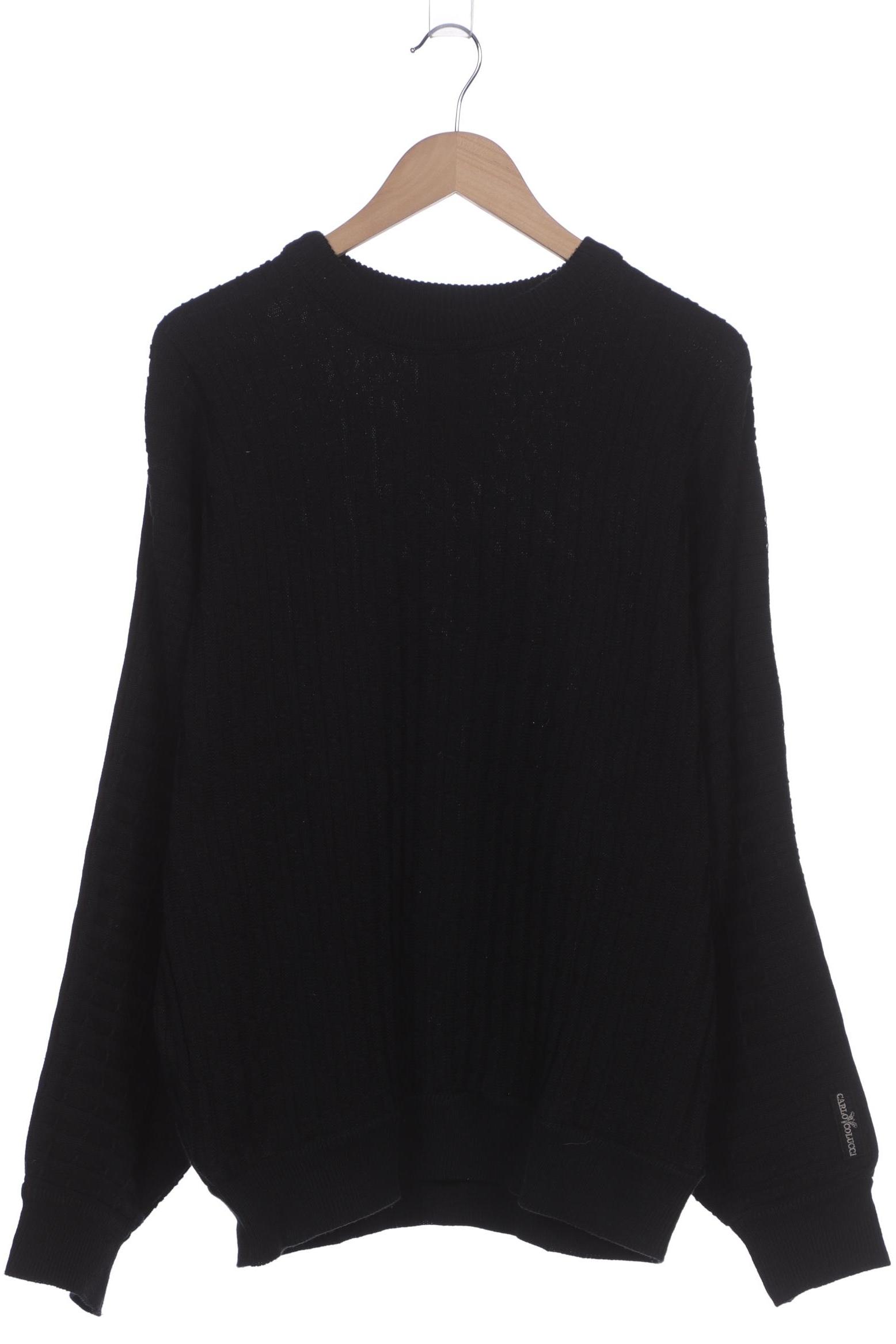 

Carlo Colucci Herren Pullover, schwarz, Gr. 52