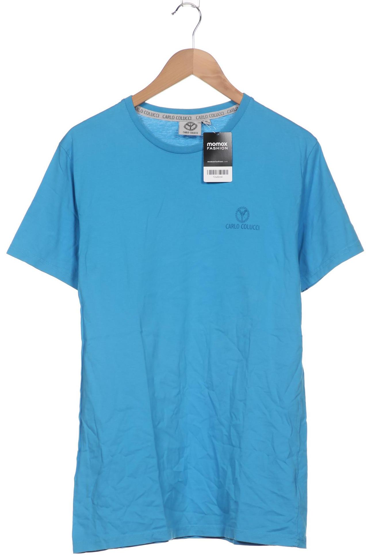 

Carlo Colucci Herren T-Shirt, blau