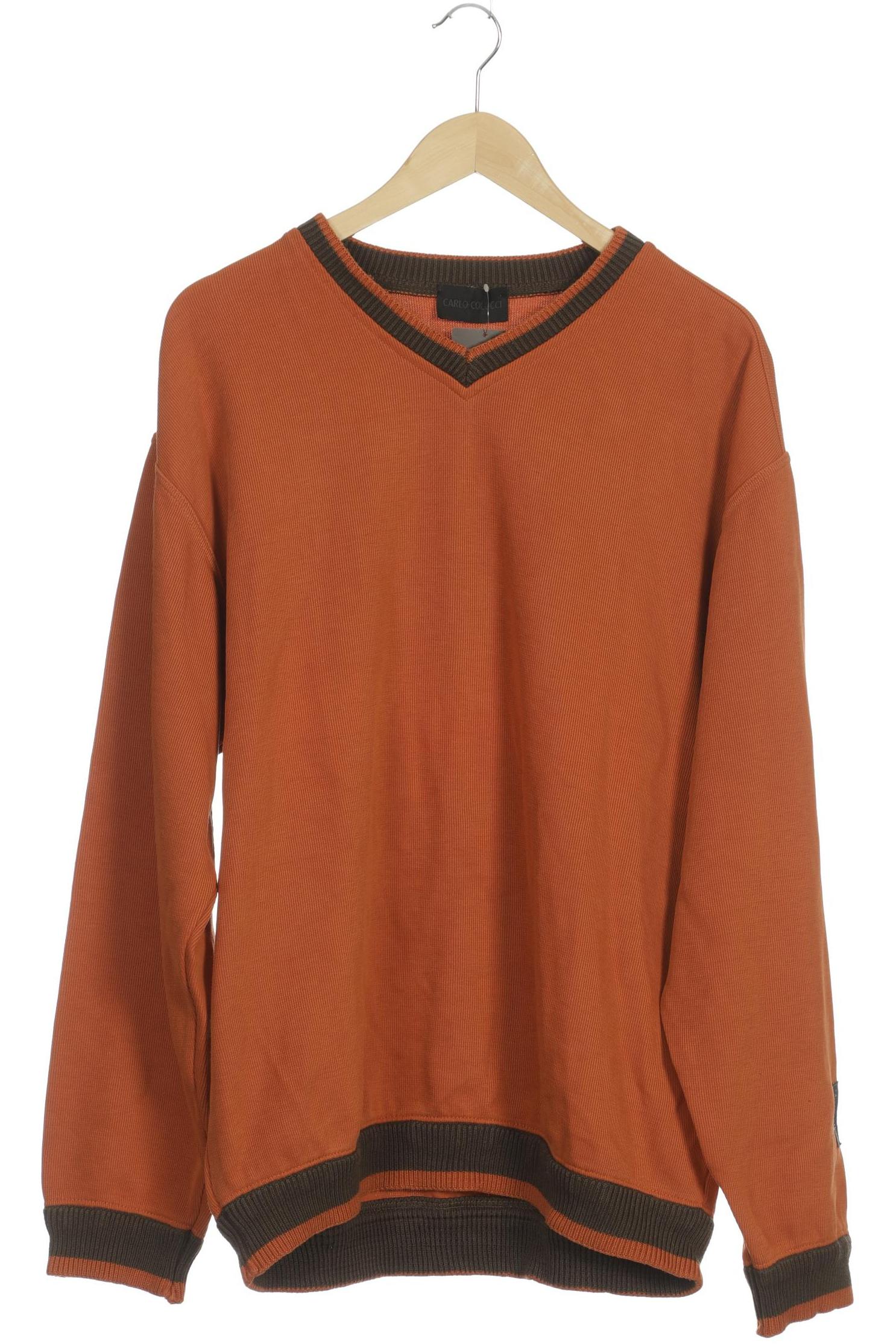 Thumbnail - Carlo Colucci Herren Pullover, orange, Gr.