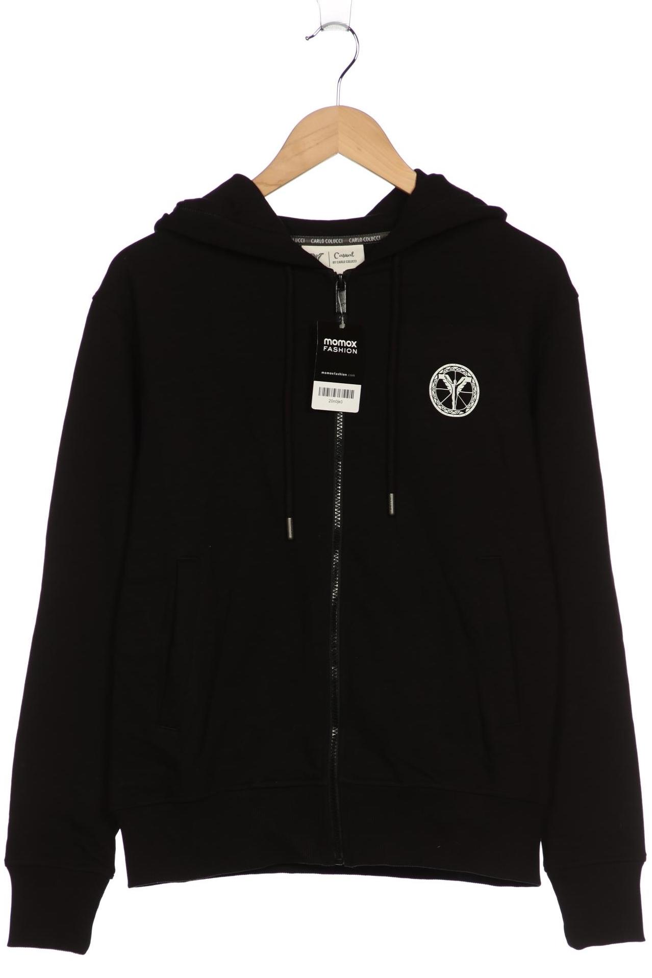 Thumbnail - Carlo Colucci Herren Kapuzenpullover, schwarz, Gr. 46