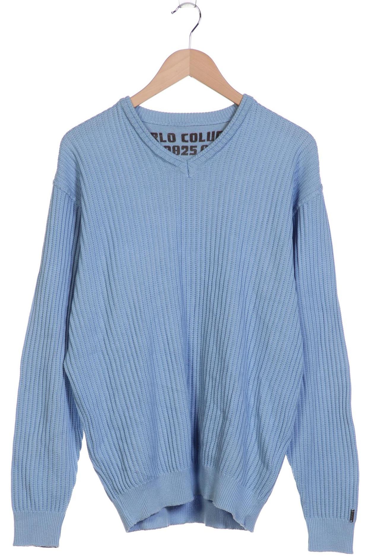 

Carlo Colucci Herren Pullover, hellblau, Gr. 52