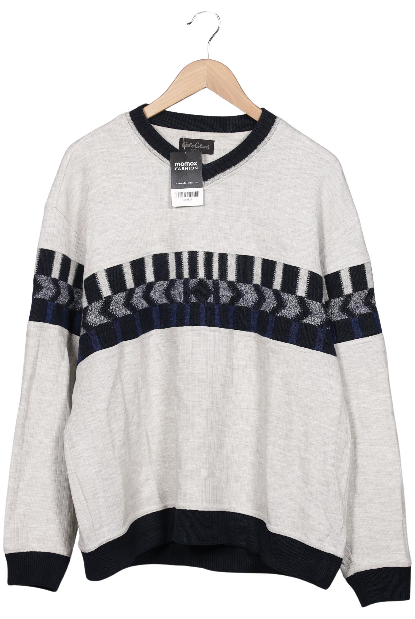 

Carlo Colucci Herren Pullover, grau, Gr. 54