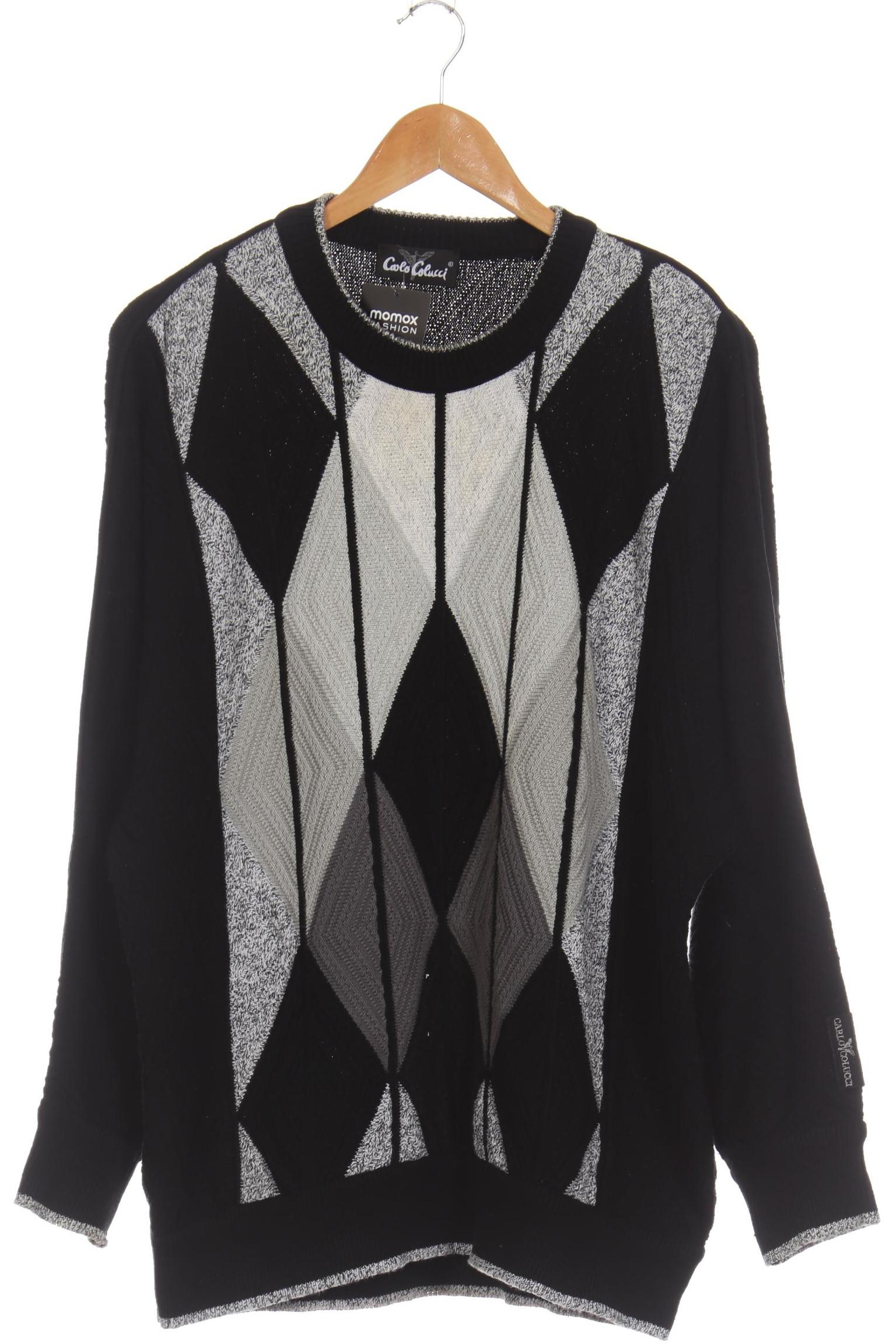 

Carlo Colucci Herren Pullover, schwarz, Gr. 50