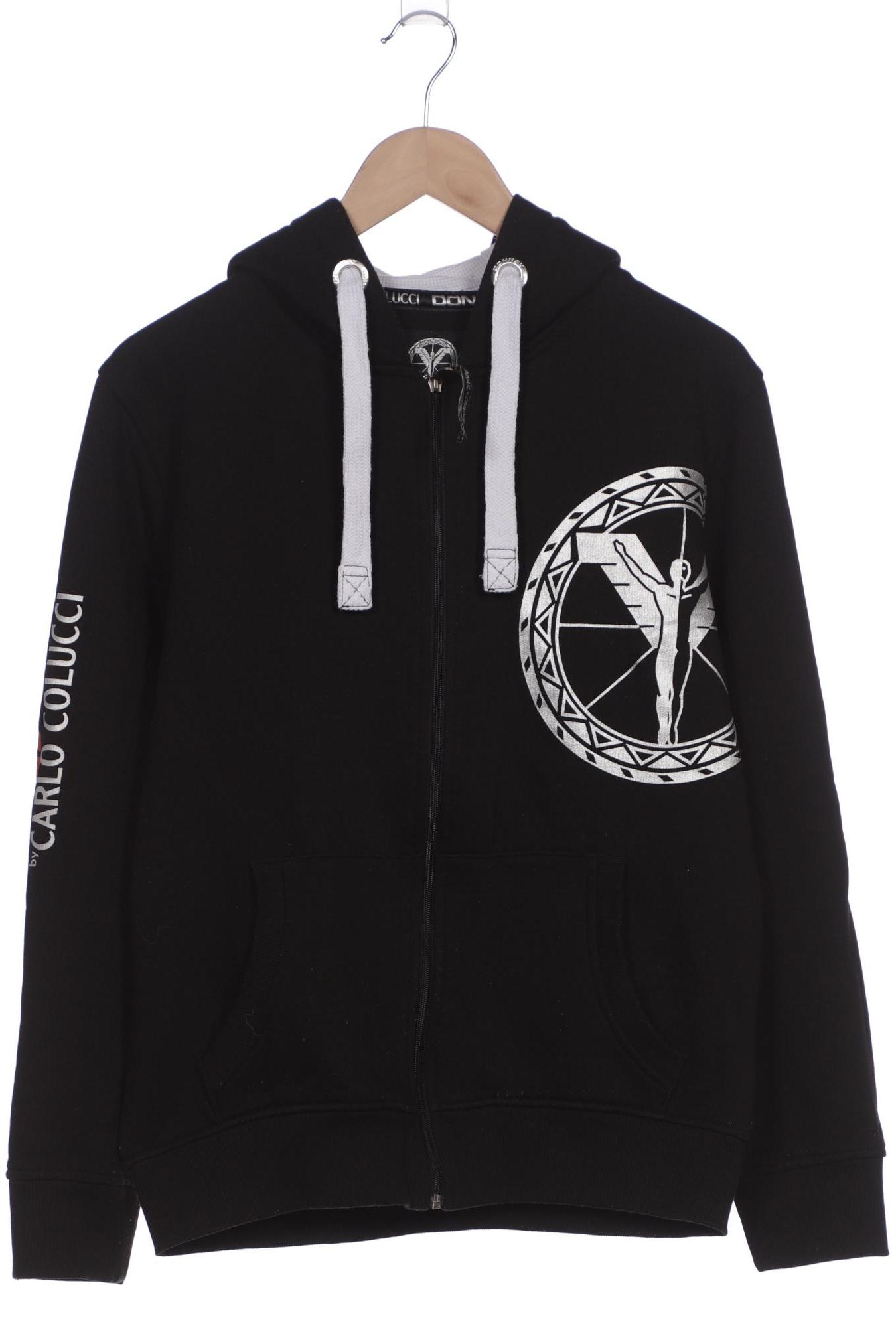 

Carlo Colucci Herren Kapuzenpullover, schwarz, Gr. 46