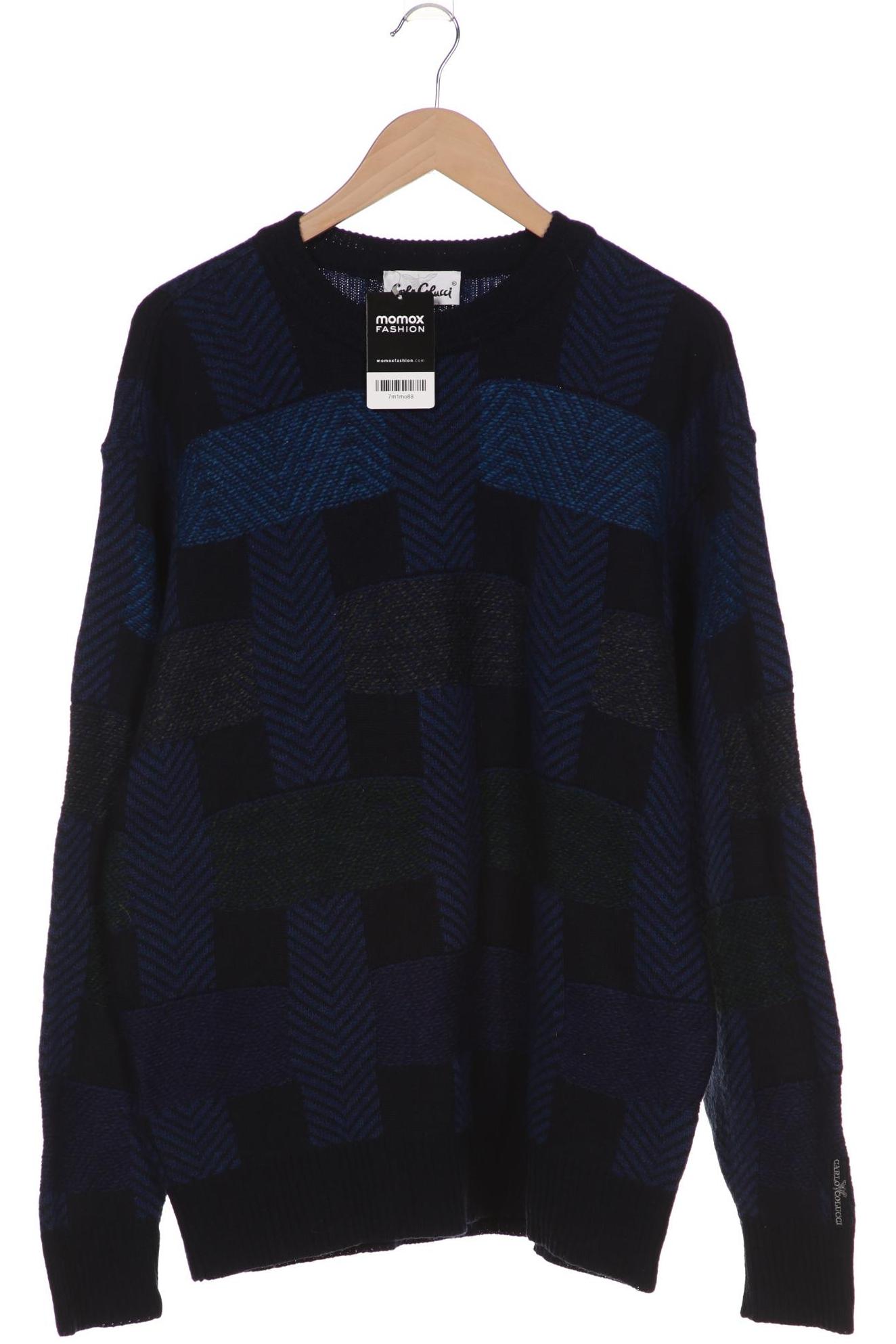 

Carlo Colucci Herren Pullover, marineblau, Gr. 52