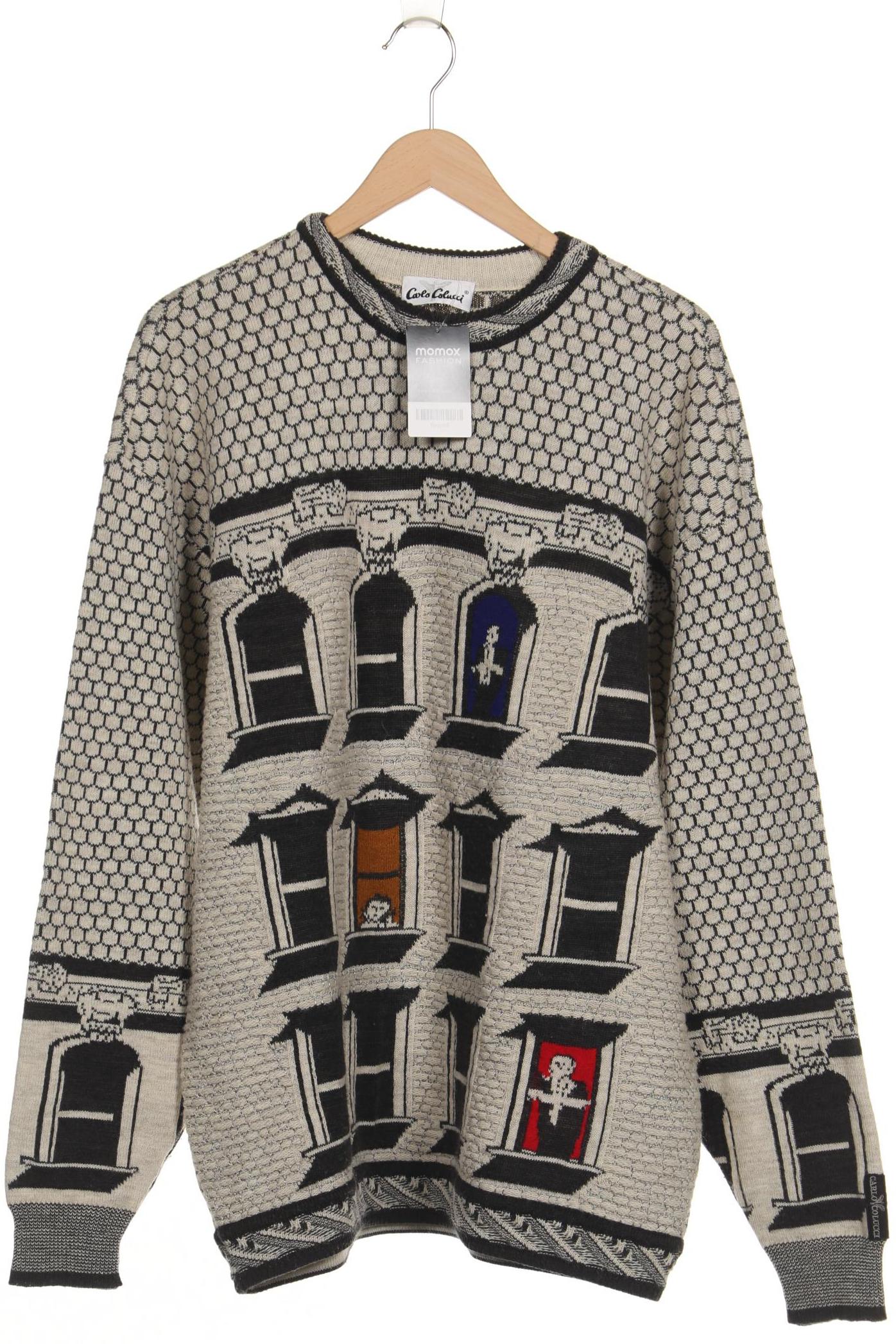 

Carlo Colucci Herren Pullover, grau, Gr. 56