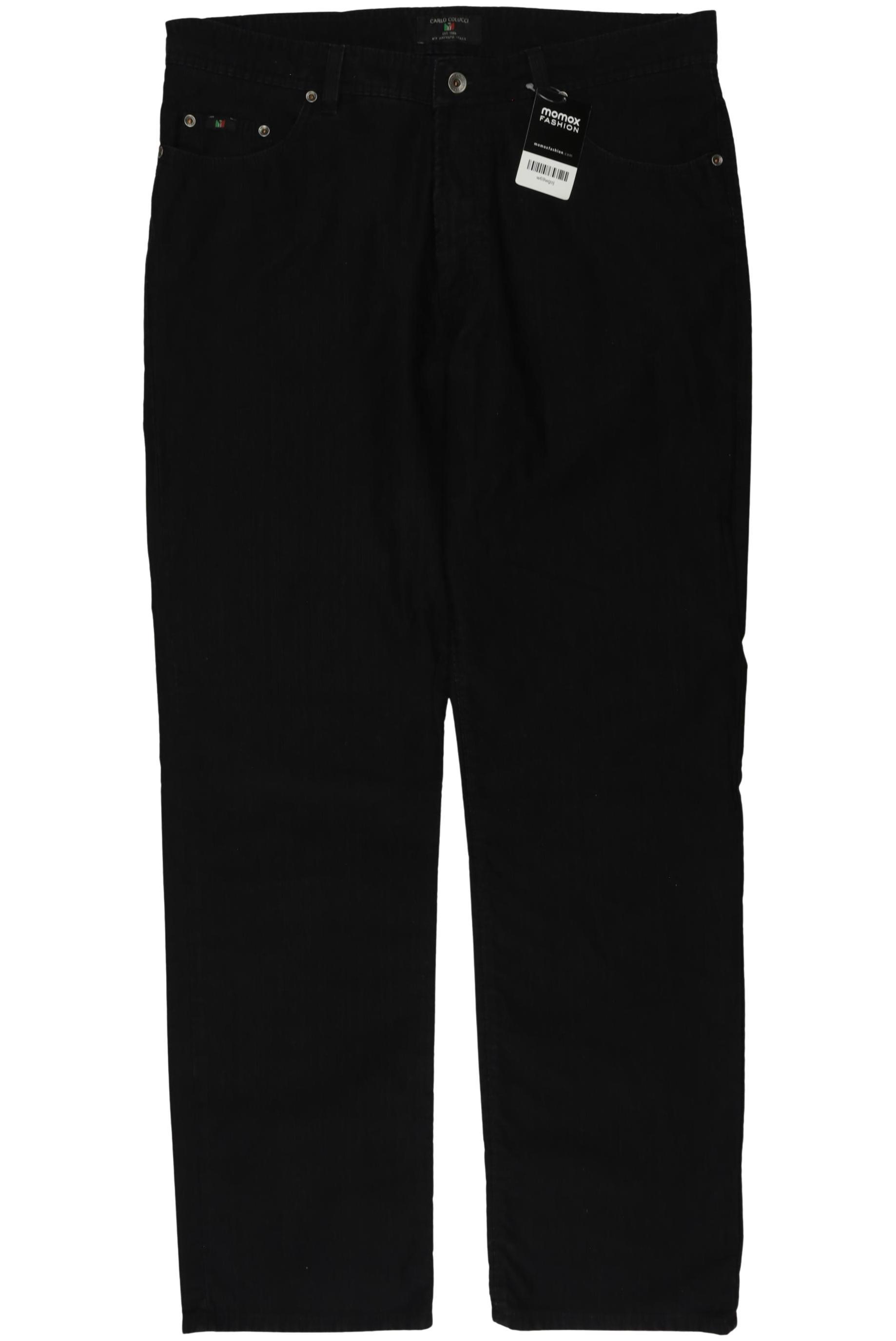 

Carlo Colucci Herren Jeans, schwarz, Gr. 38
