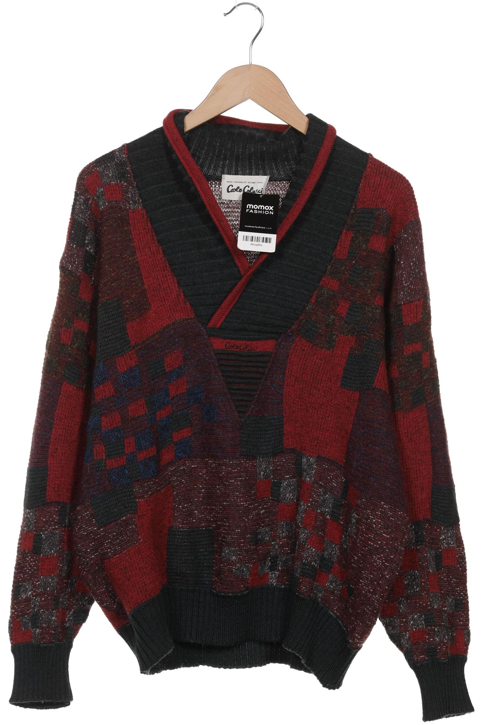 

Carlo Colucci Herren Pullover, grün, Gr. 52
