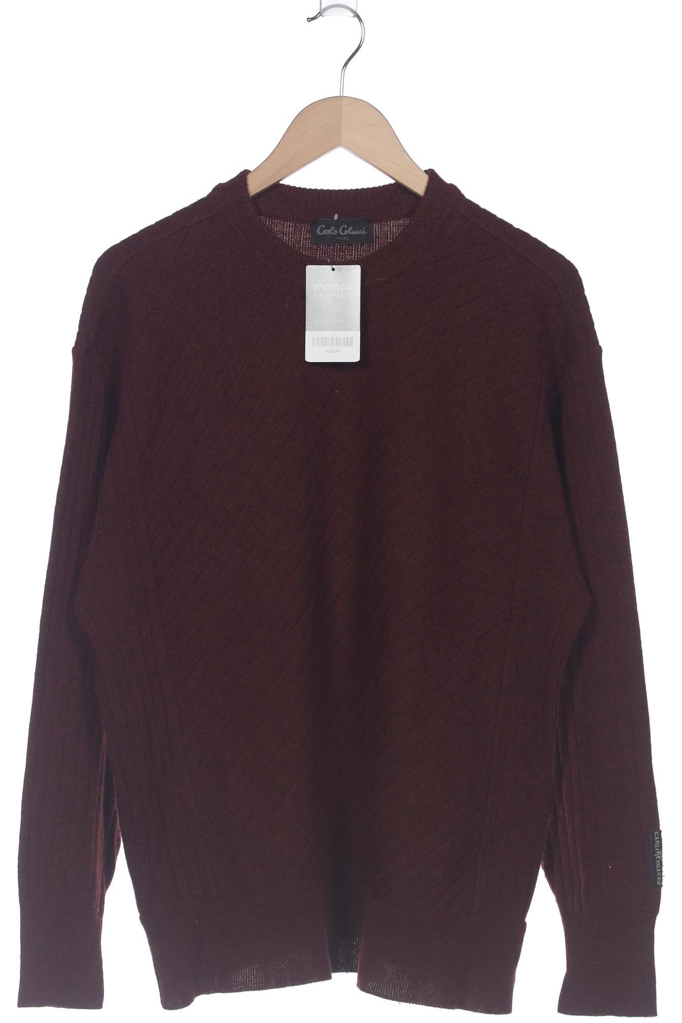 Thumbnail - Carlo Colucci Herren Pullover, bordeaux, Gr. 52