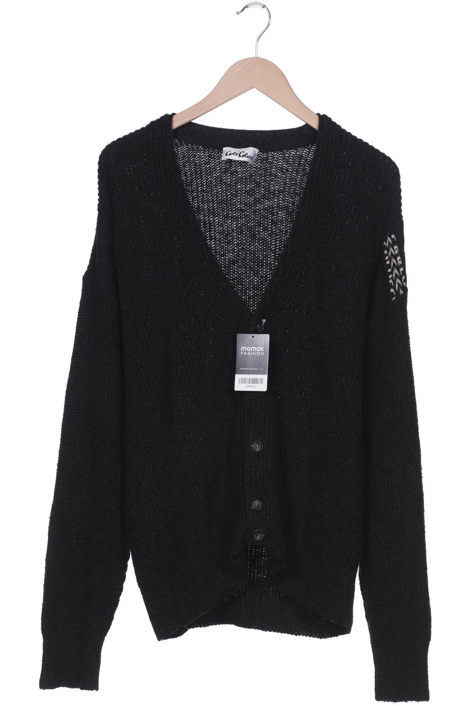 

Carlo Colucci Herren Strickjacke, grau, Gr. 50