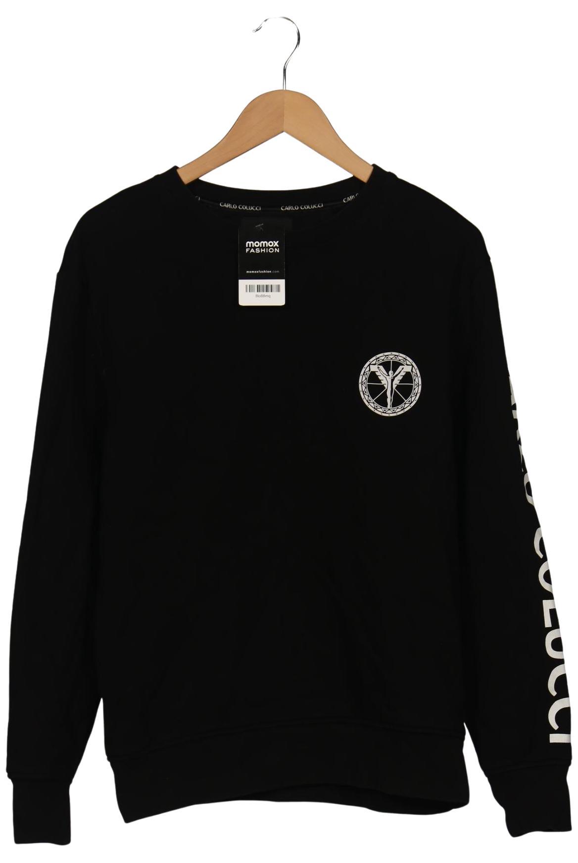 

Carlo Colucci Herren Sweatshirt, schwarz, Gr. 48