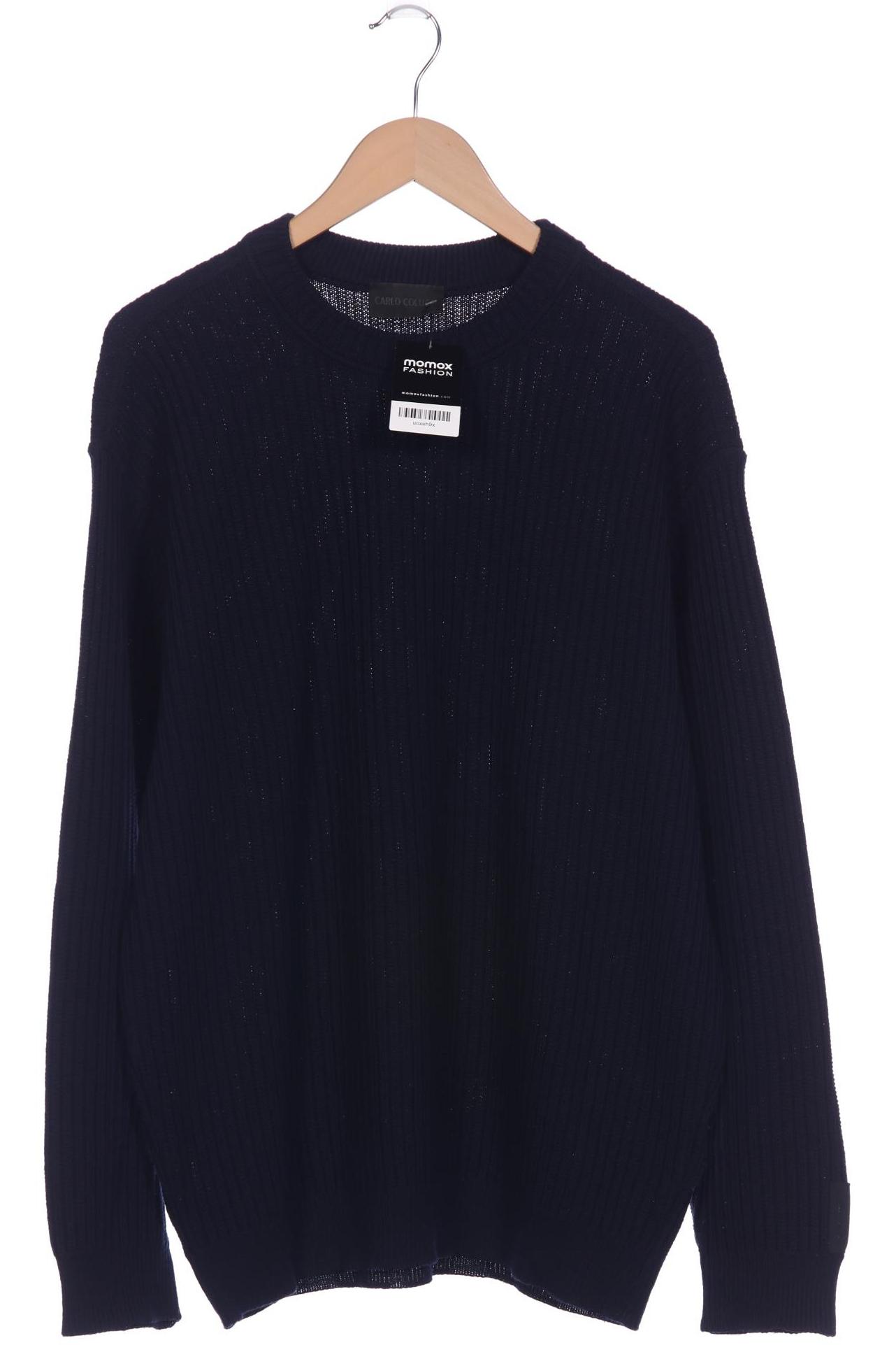

Carlo Colucci Herren Pullover, marineblau, Gr. 56