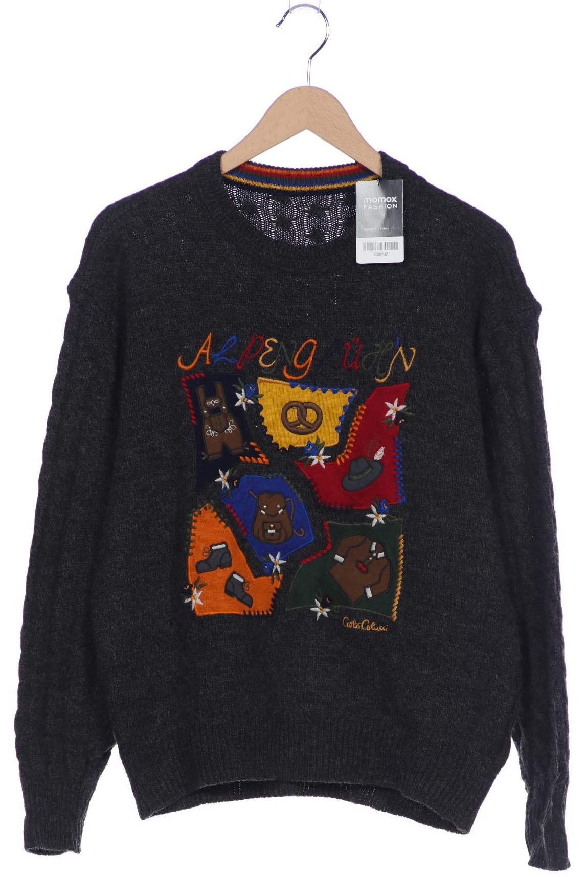 

Carlo Colucci Herren Pullover, grau, Gr. 48