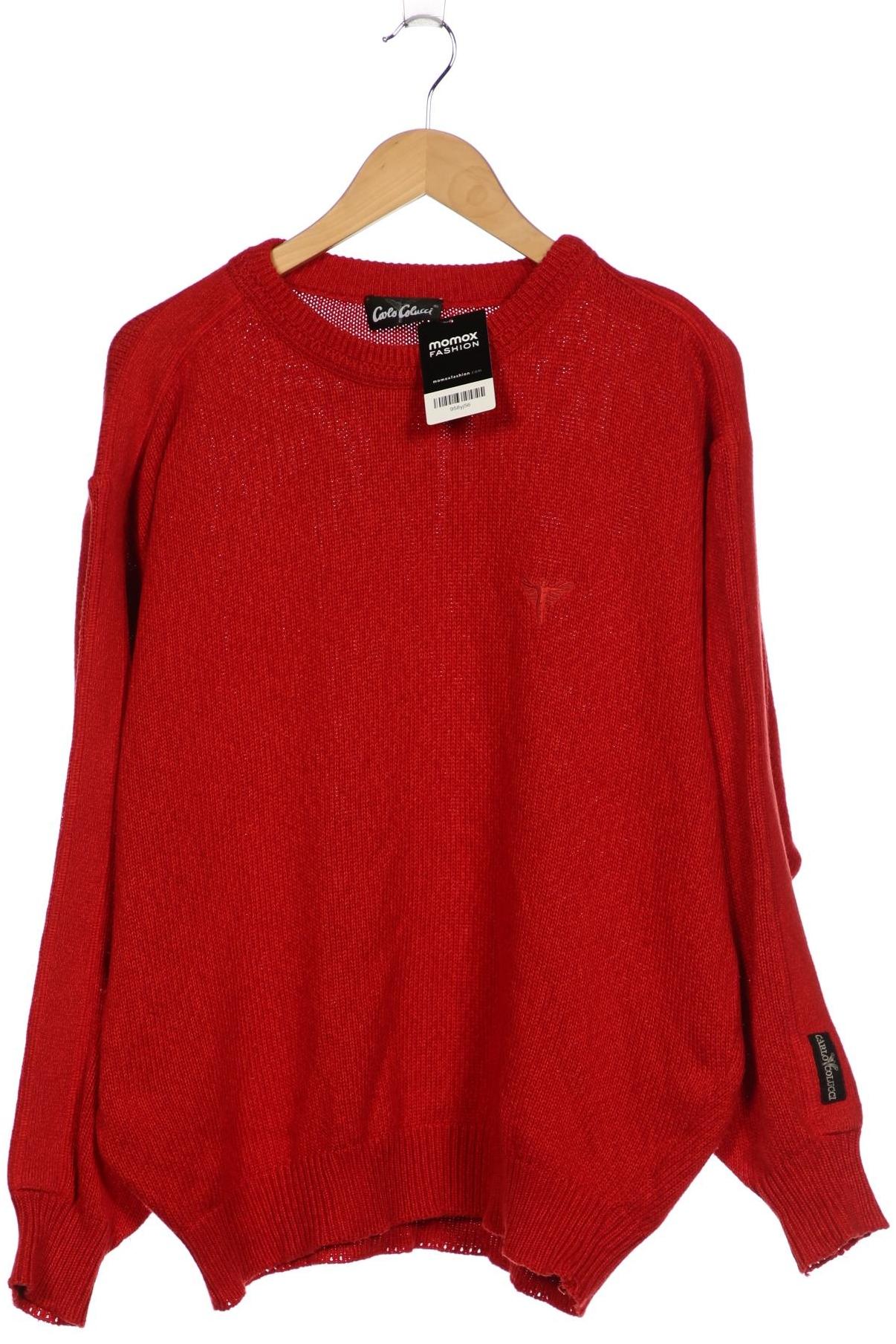 

Carlo Colucci Herren Pullover, rot, Gr. 54