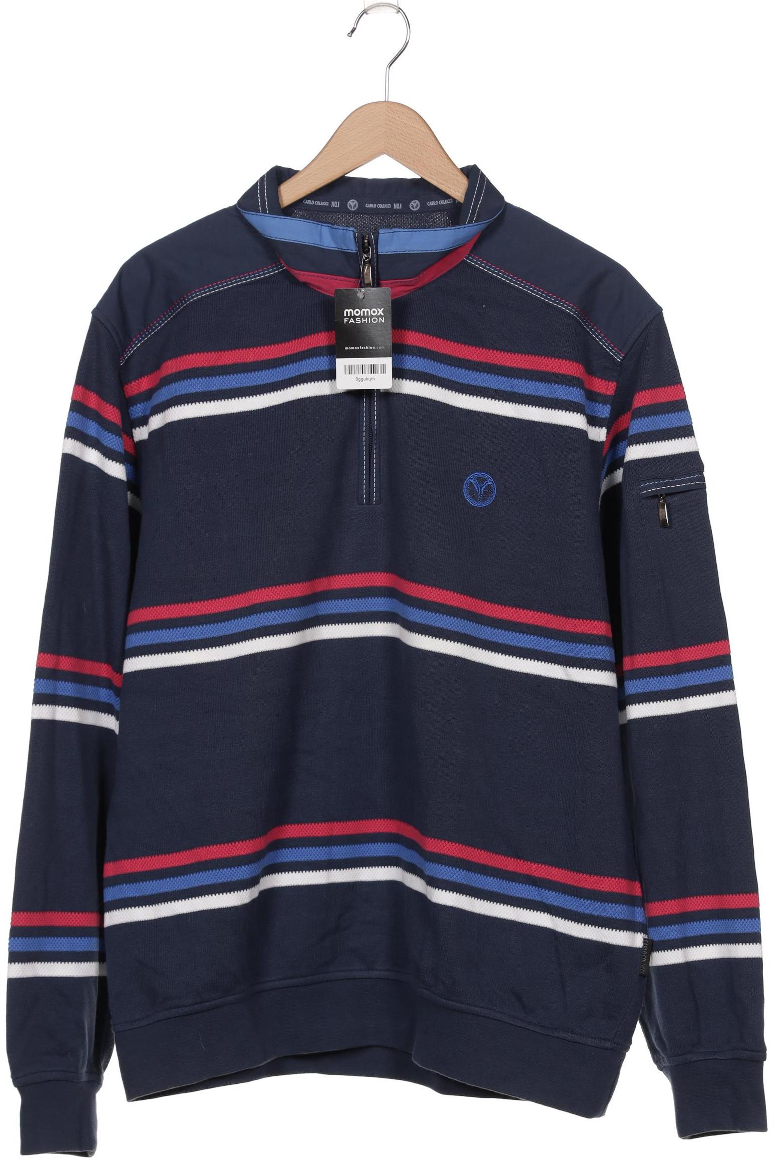 

Carlo Colucci Herren Pullover, marineblau, Gr. 56