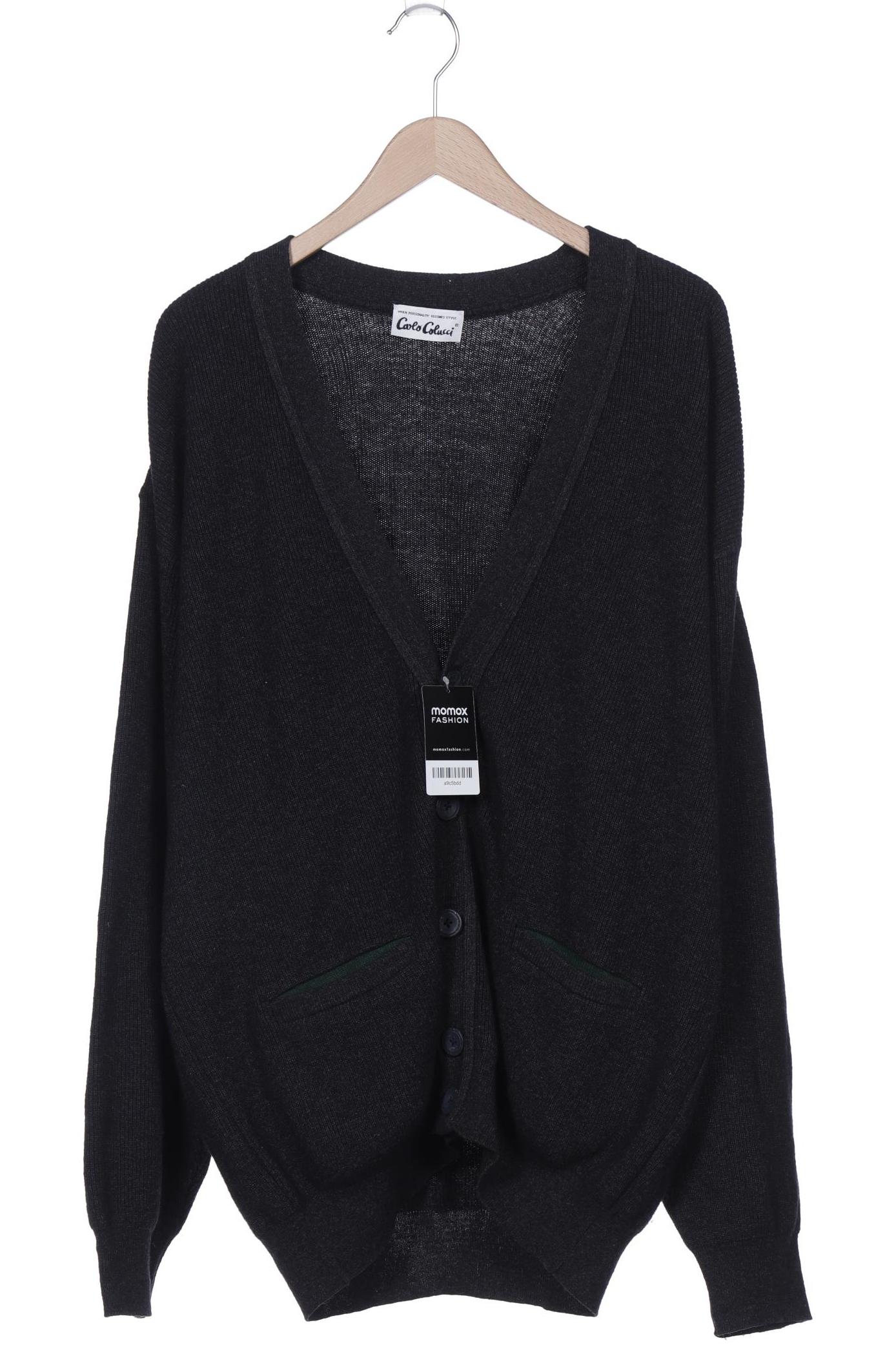 

Carlo Colucci Herren Strickjacke, schwarz, Gr. 54