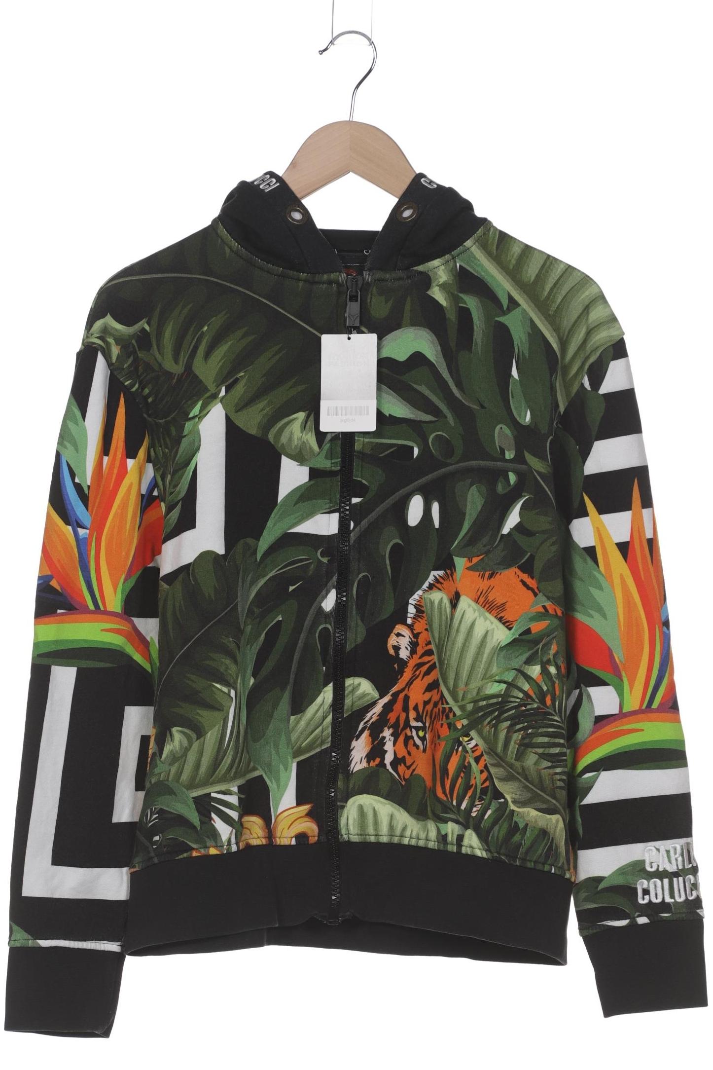 

Carlo Colucci Herren Kapuzenpullover, grün, Gr. 48
