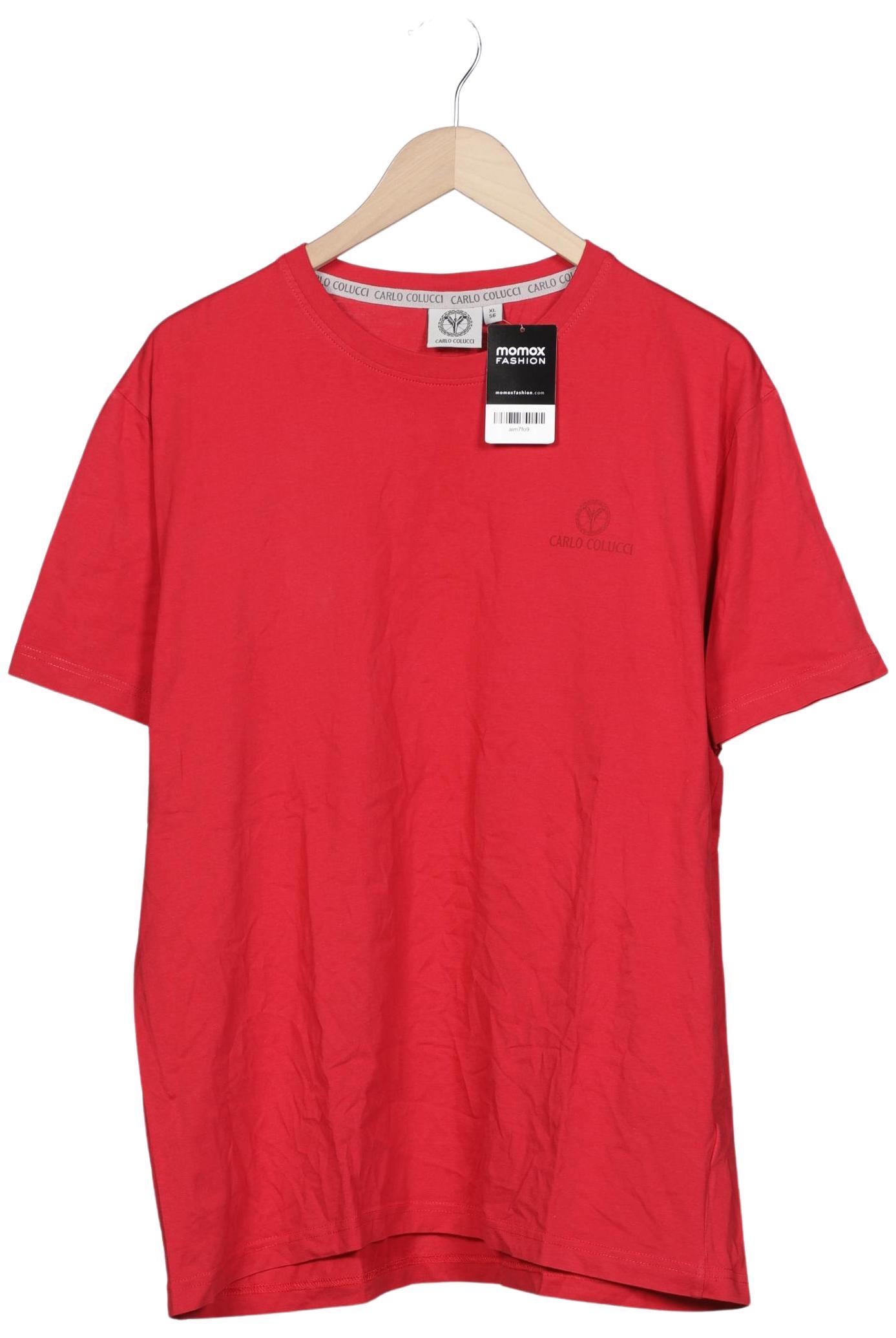 

Carlo Colucci Herren T-Shirt, rot, Gr. 56