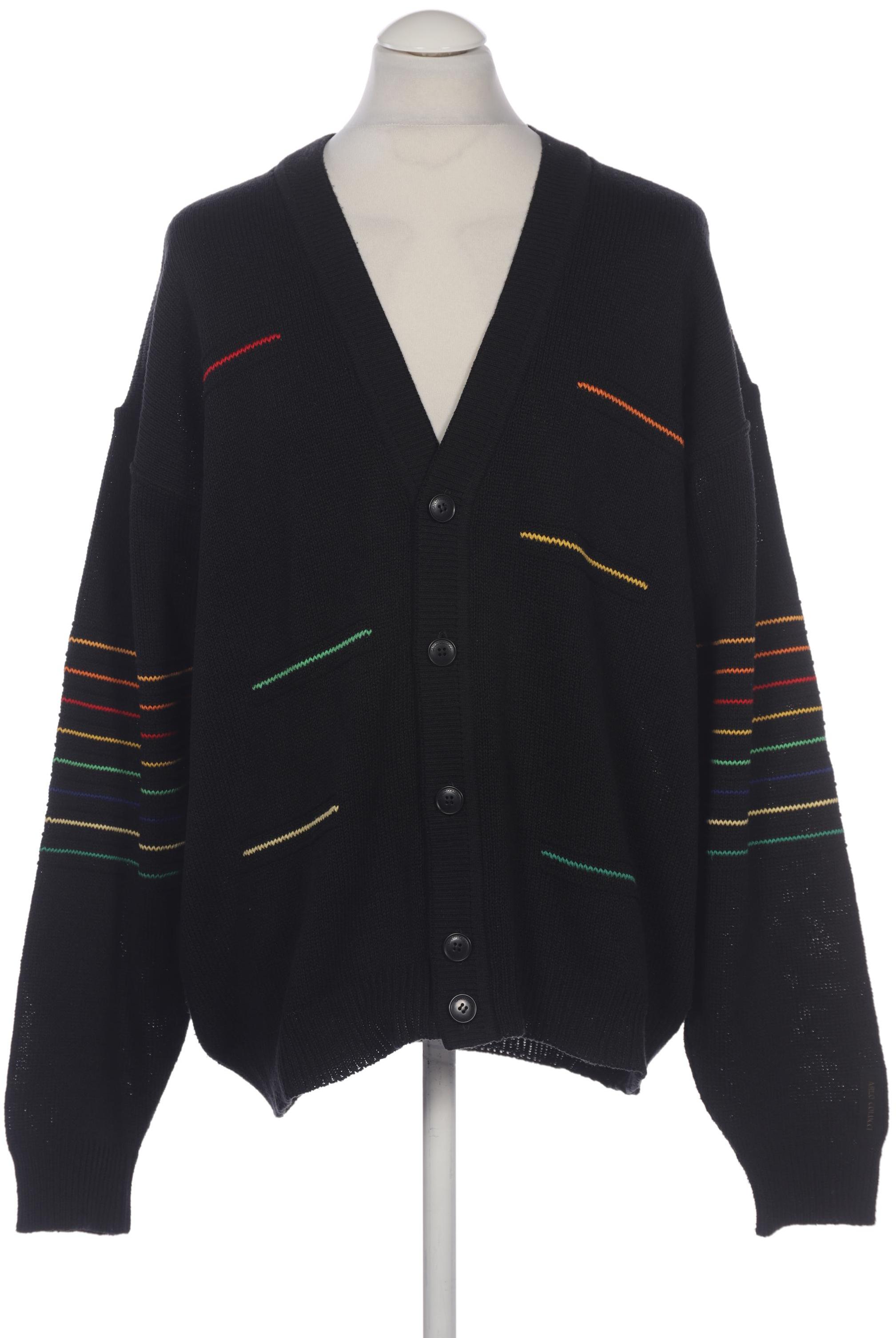 

Carlo Colucci Herren Strickjacke, schwarz, Gr. 56