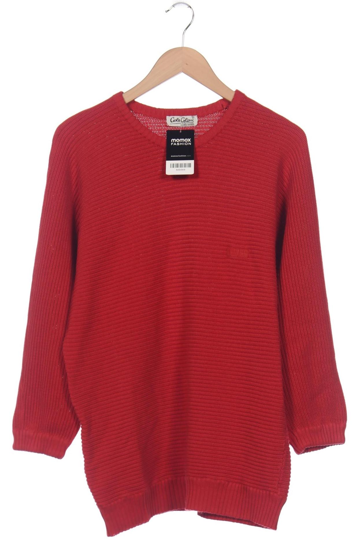 

Carlo Colucci Herren Pullover, rot, Gr. 56