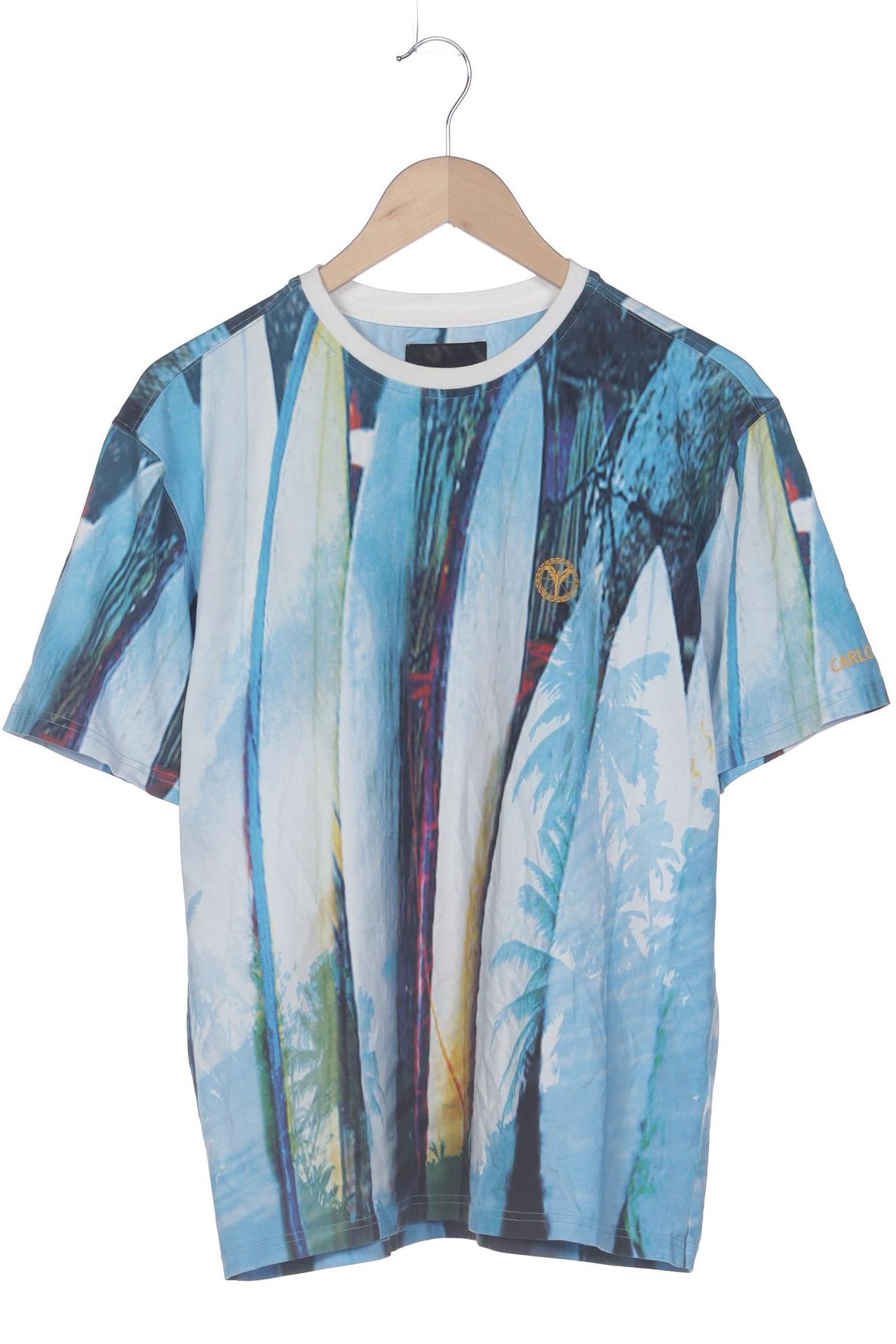 

Carlo Colucci Herren T-Shirt, blau, Gr. 52