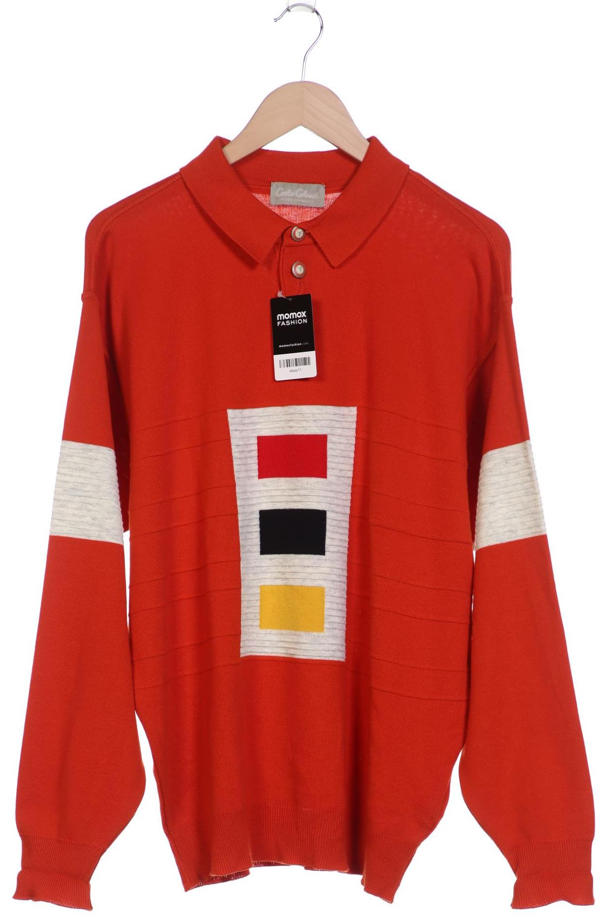 

Carlo Colucci Herren Pullover, orange, Gr. 54
