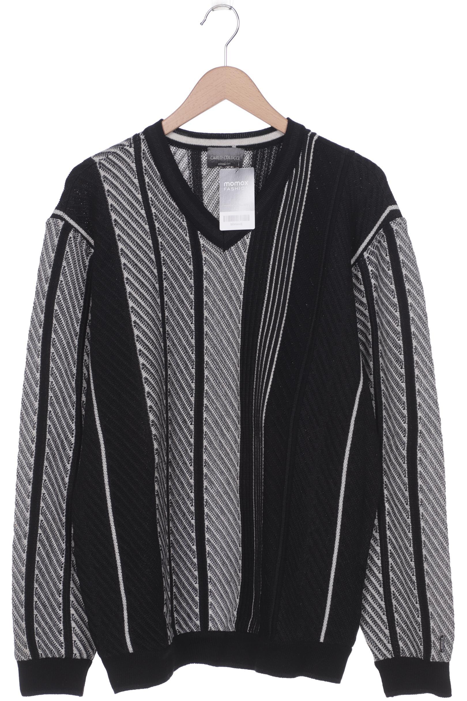 

Carlo Colucci Herren Pullover, schwarz