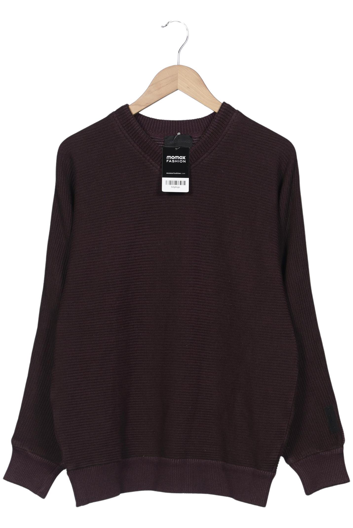 

Carlo Colucci Herren Pullover, braun, Gr. 52