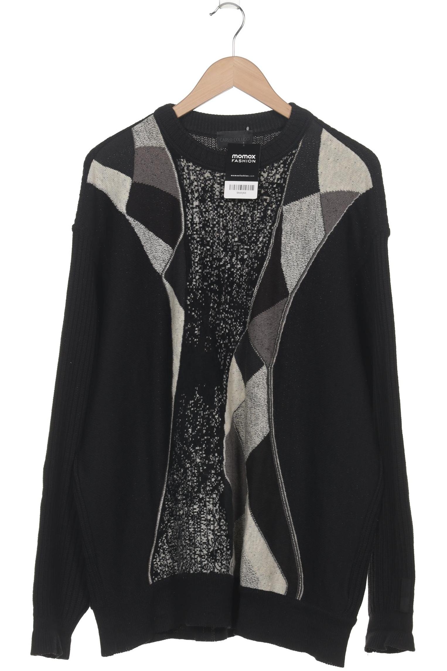 

Carlo Colucci Herren Pullover, schwarz, Gr. 56