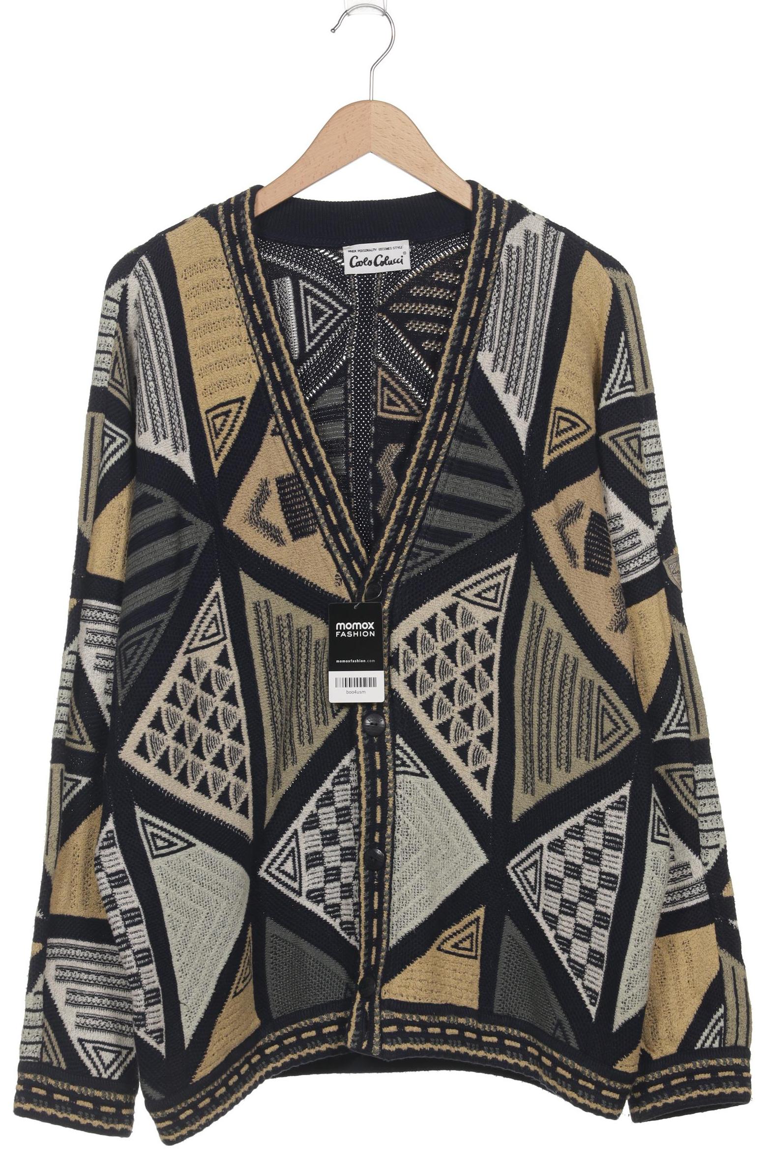 

Carlo Colucci Herren Strickjacke, mehrfarbig, Gr. 52