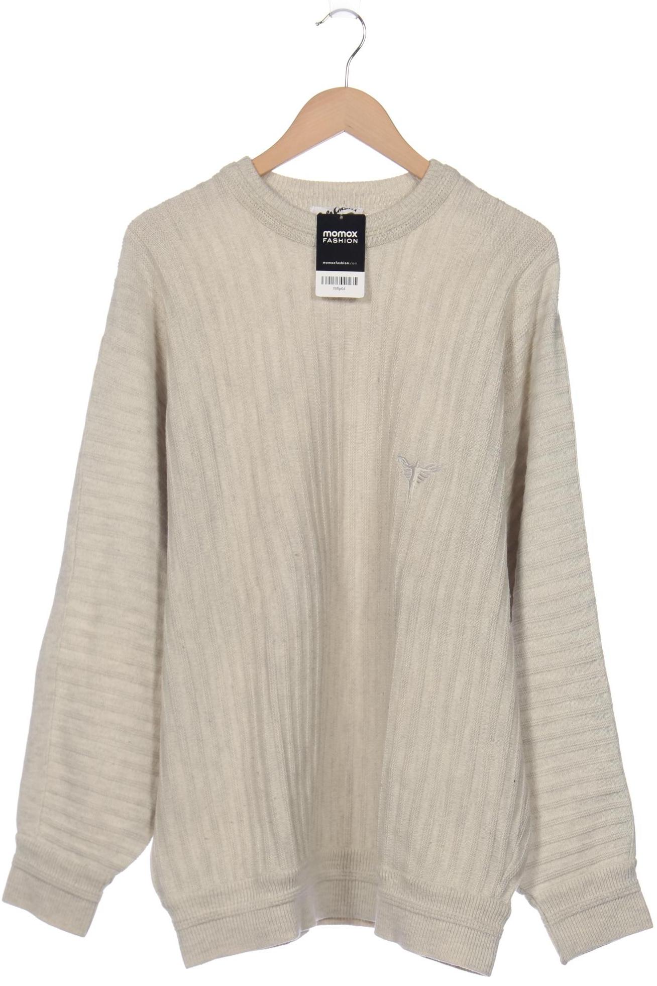 

Carlo Colucci Herren Pullover, cremeweiß