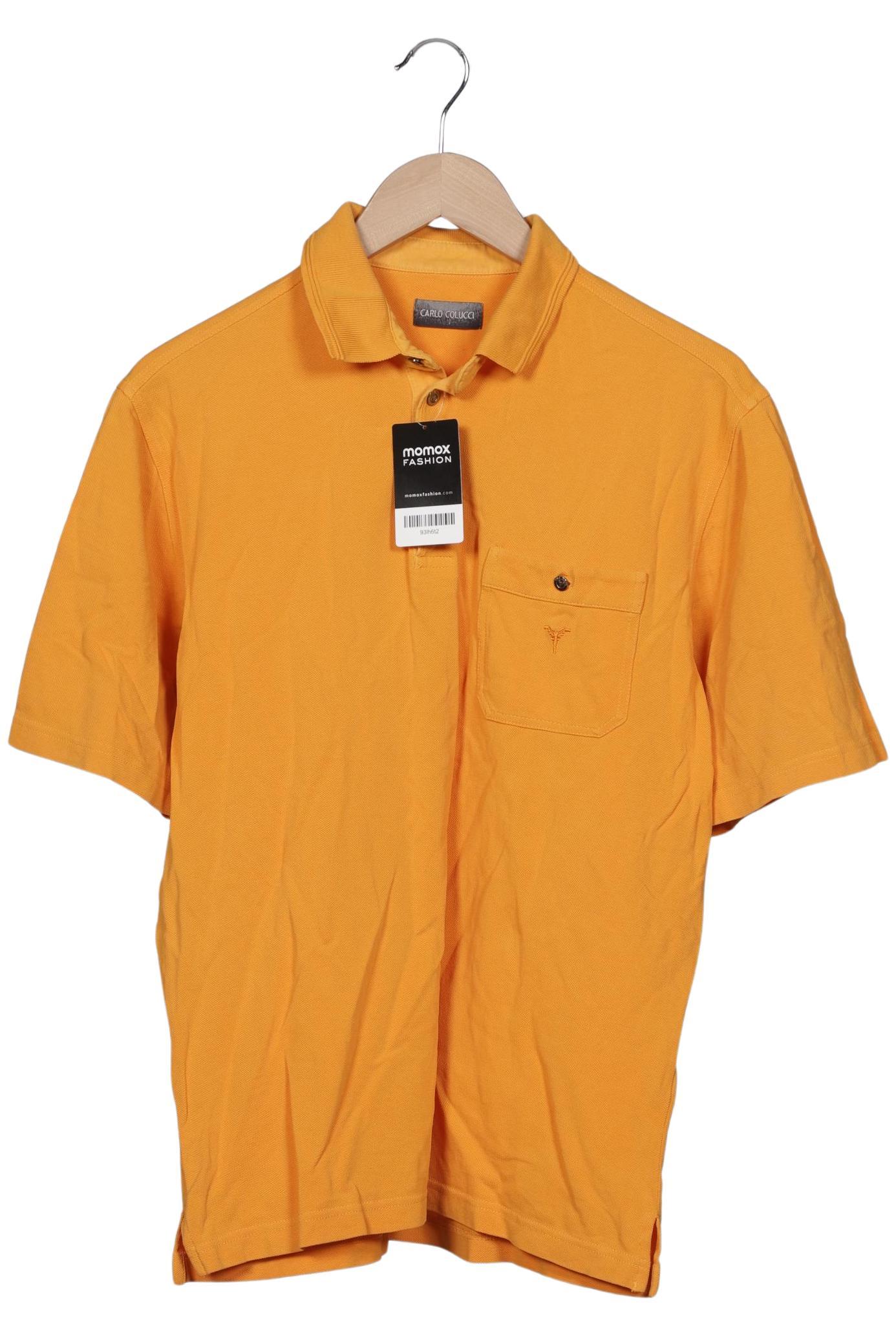 Thumbnail - Carlo Colucci Herren Poloshirt, orange, Gr. 64