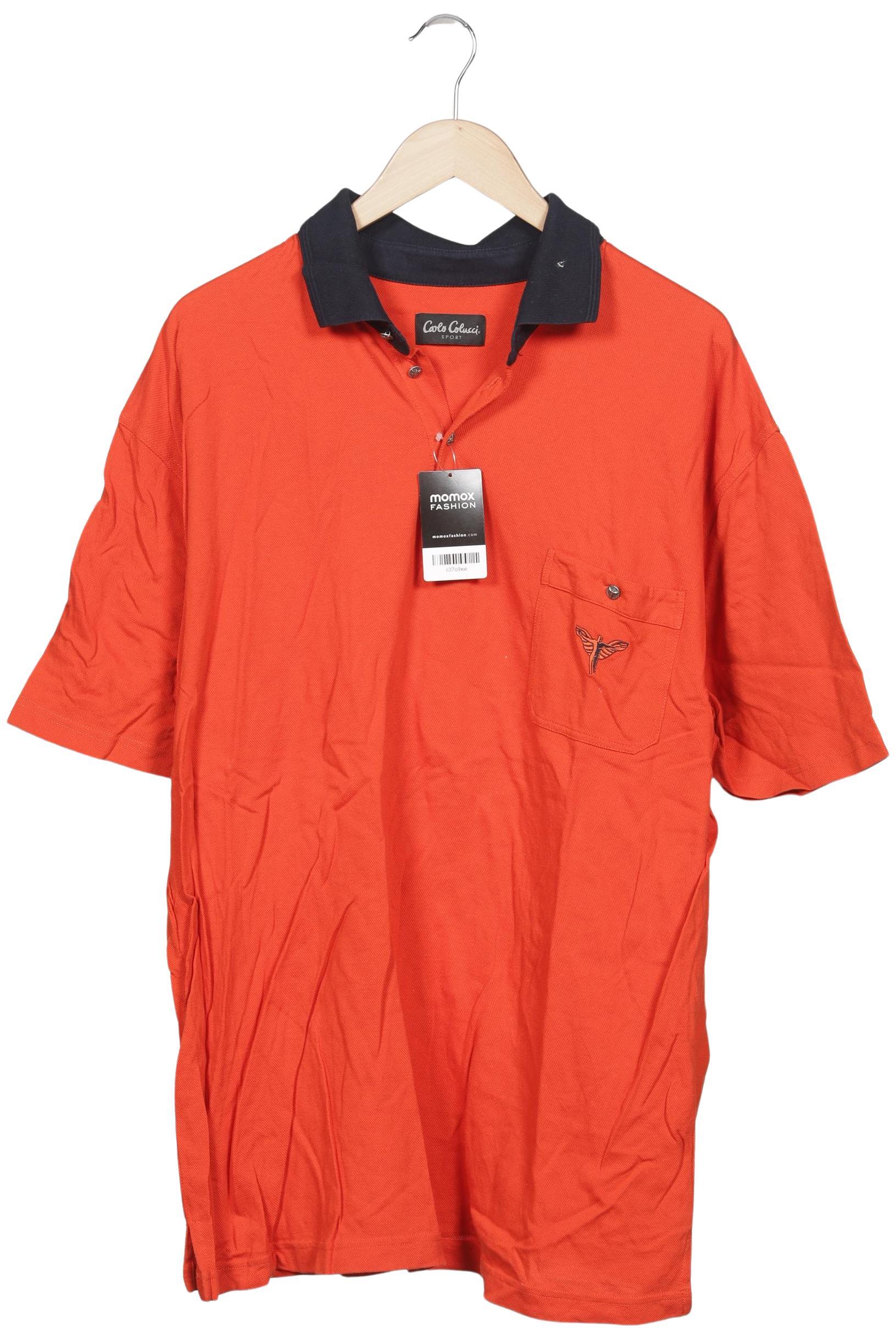 

Carlo Colucci Herren Poloshirt, orange, Gr. 58