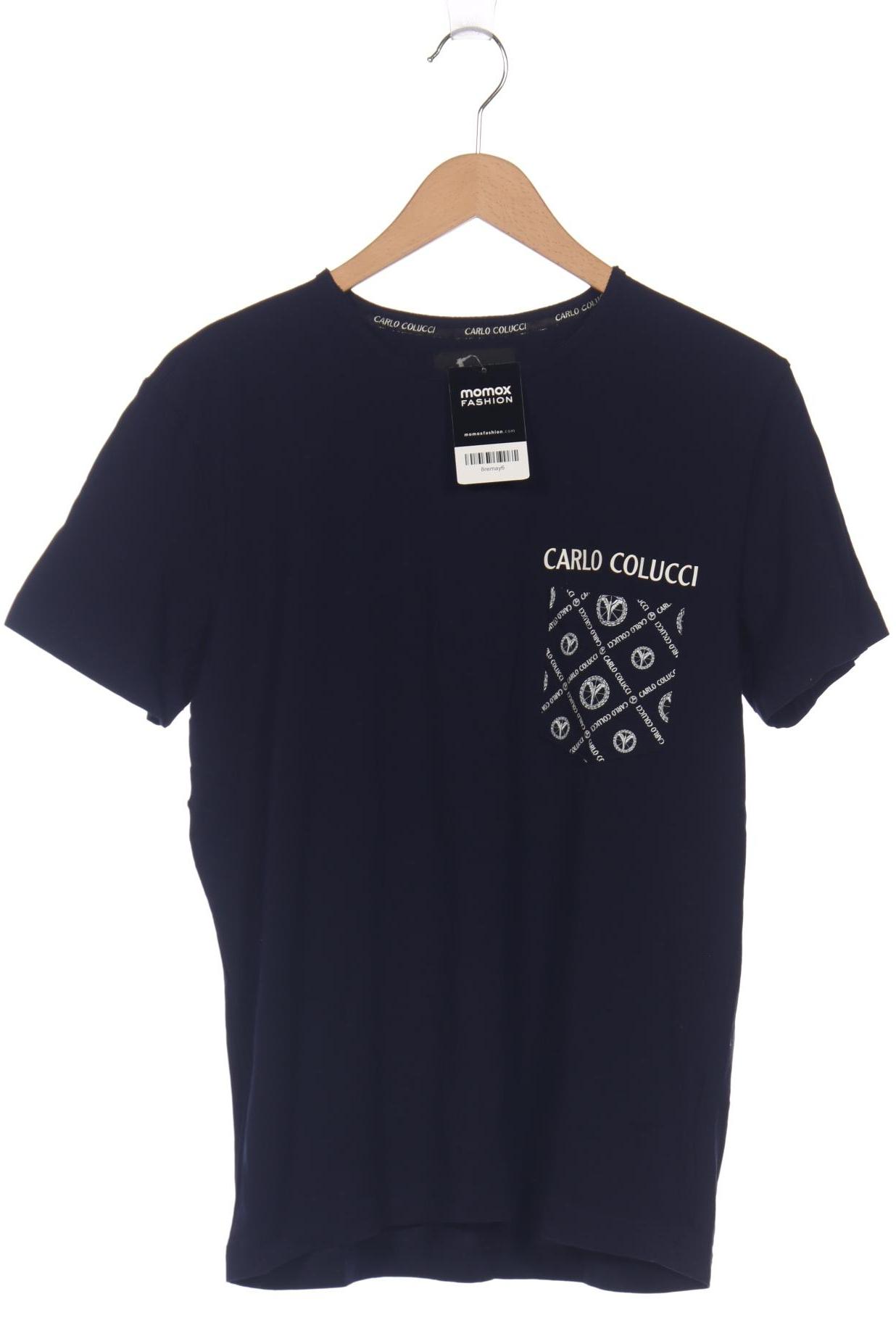 

Carlo Colucci Herren T-Shirt, marineblau, Gr. 48