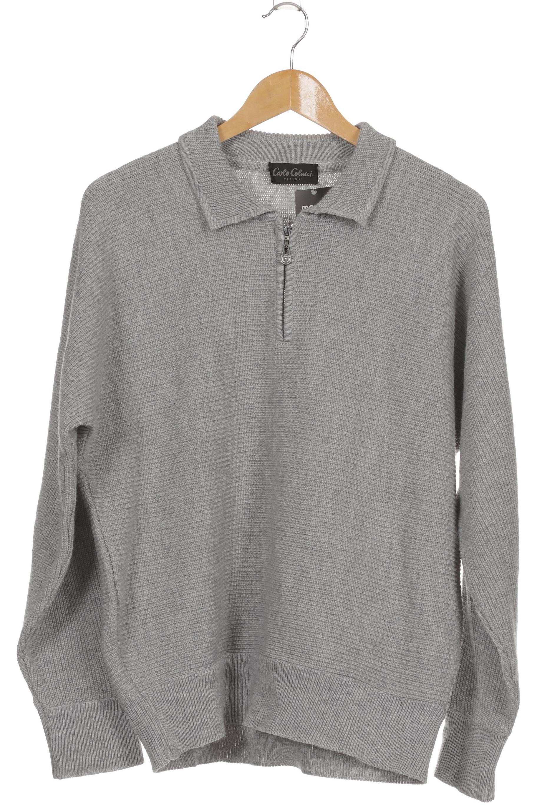 Thumbnail - Carlo Colucci Herren Pullover, grau, Gr. 48