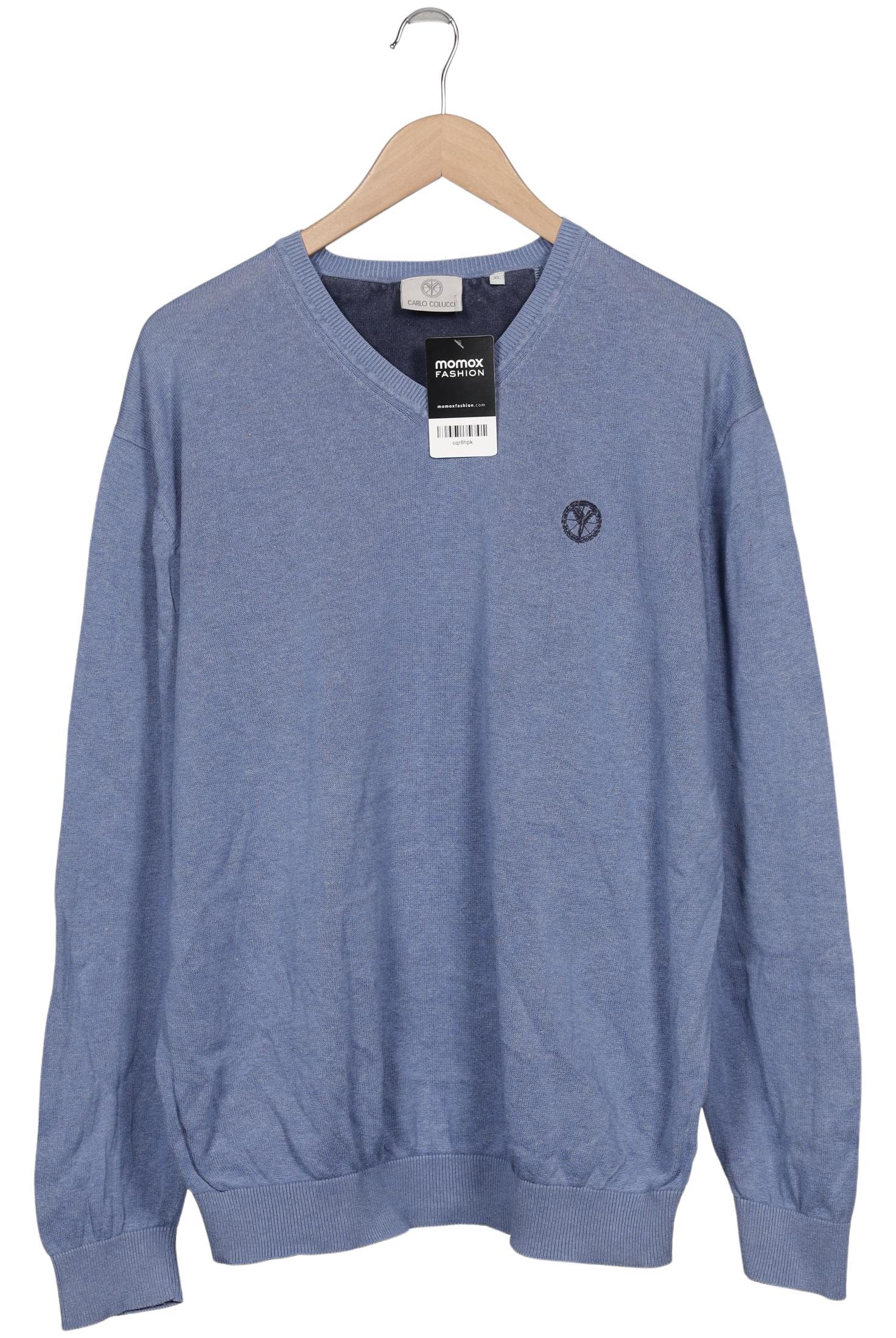 

Carlo Colucci Herren Pullover, hellblau, Gr. 54