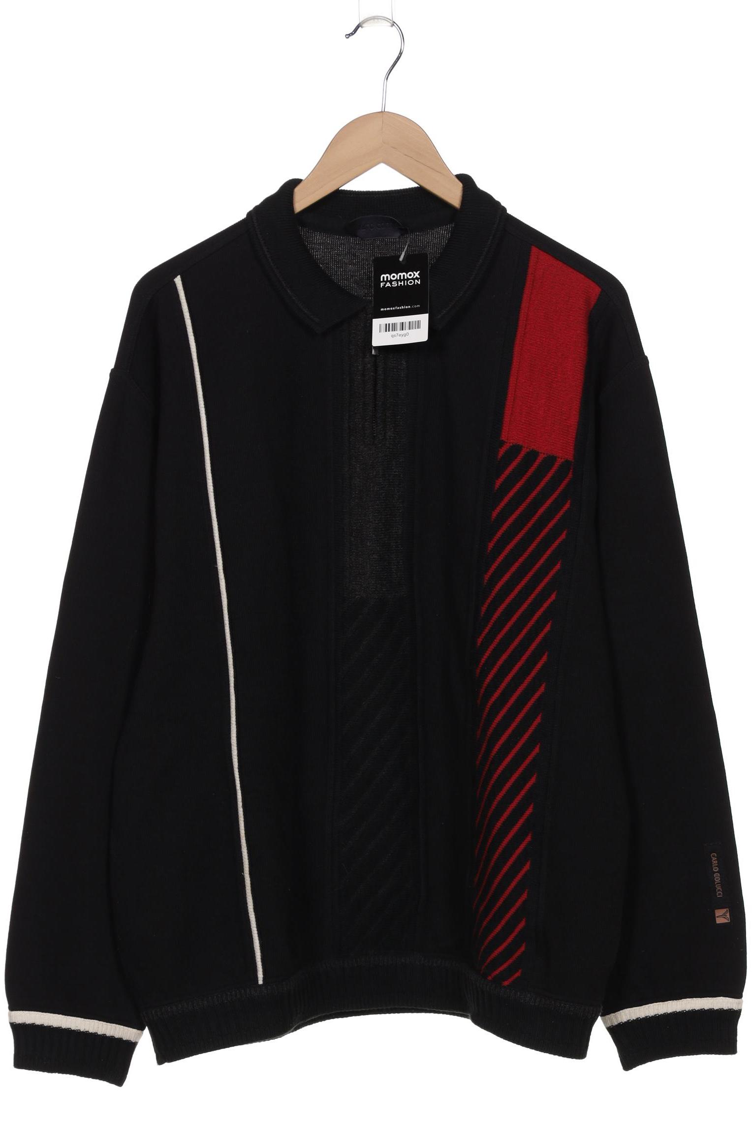 

Carlo Colucci Herren Pullover, schwarz, Gr. 46