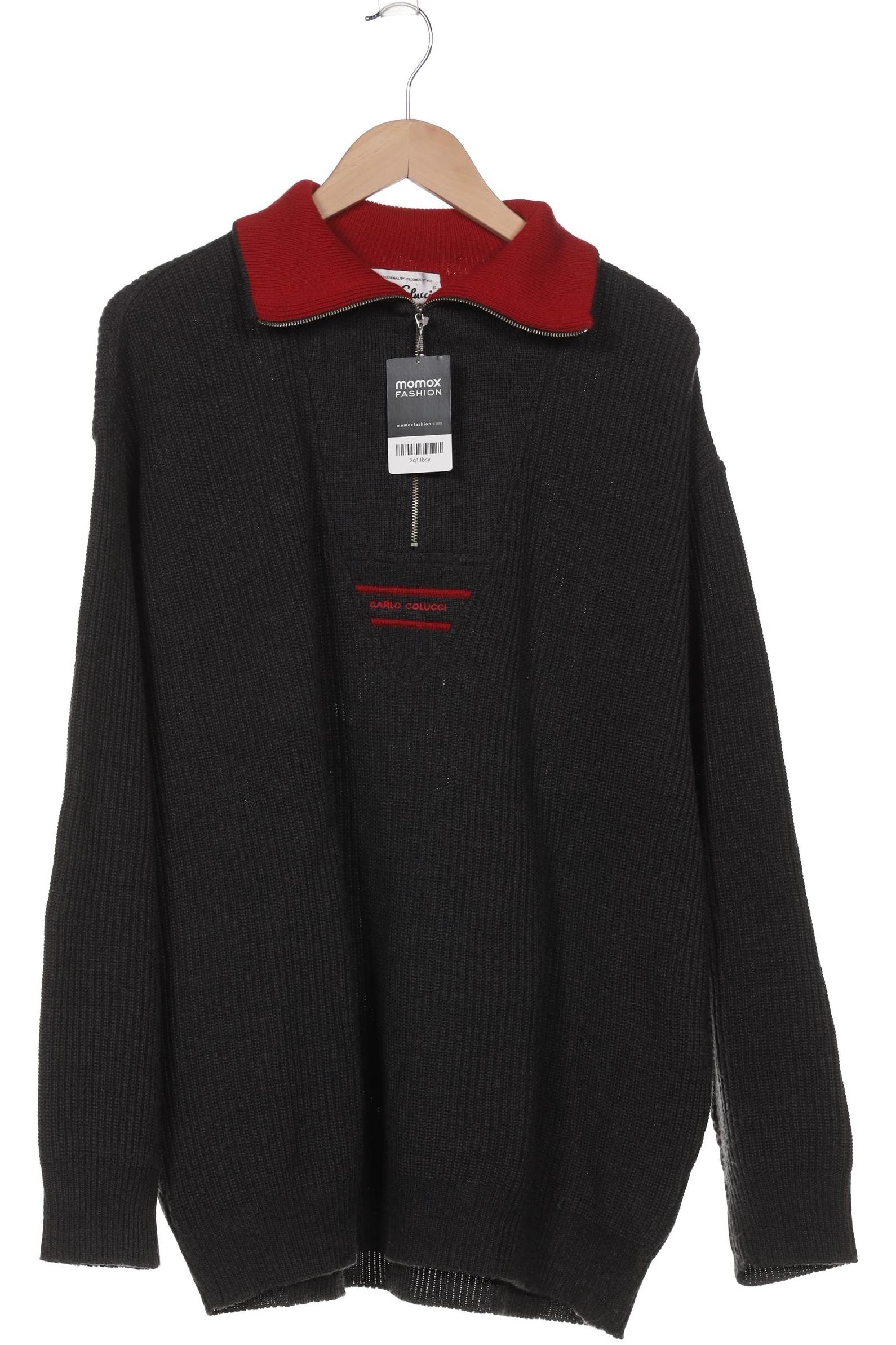 

Carlo Colucci Herren Pullover, grau, Gr. 56
